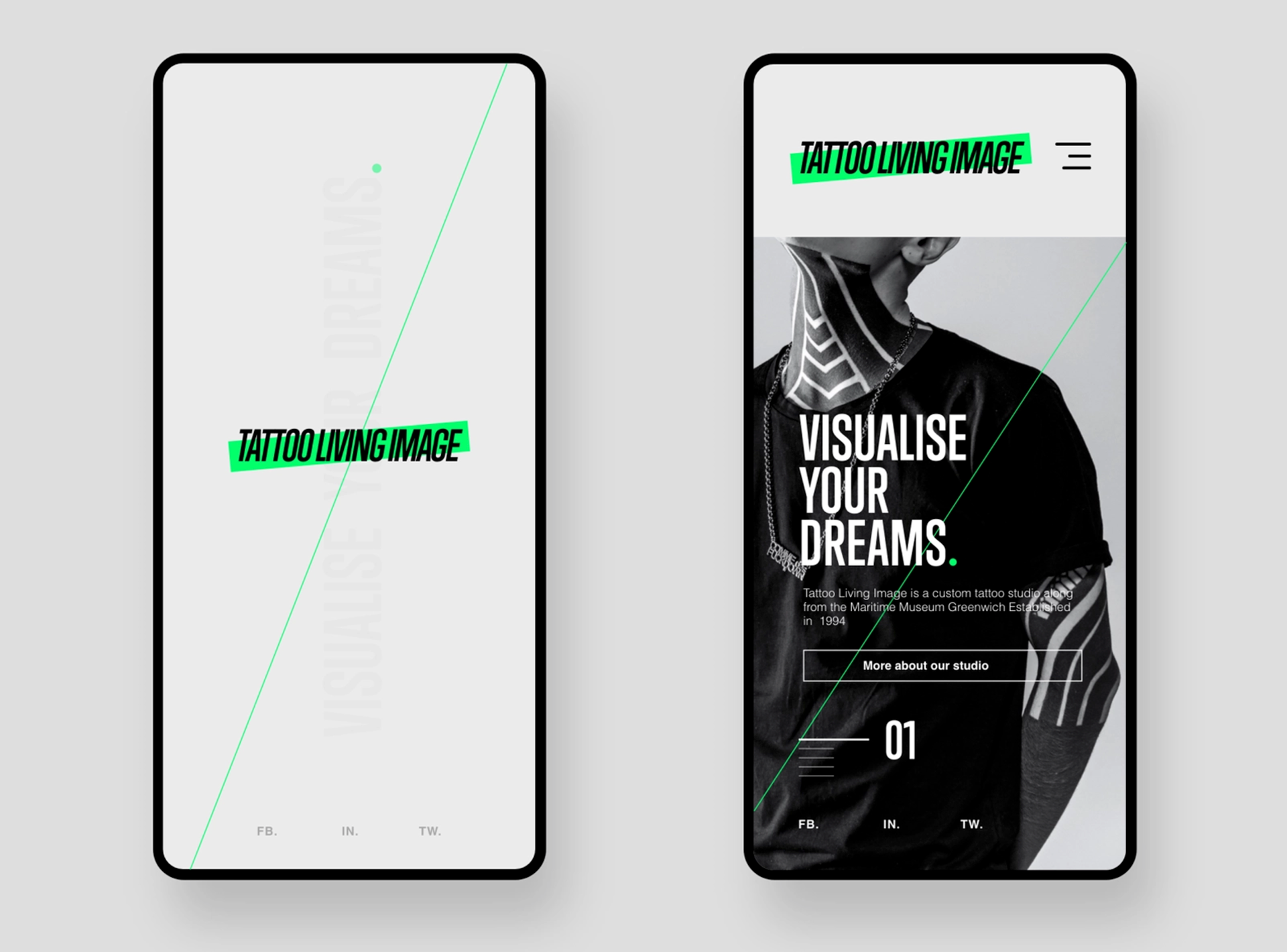 Tatoo Living Image UI