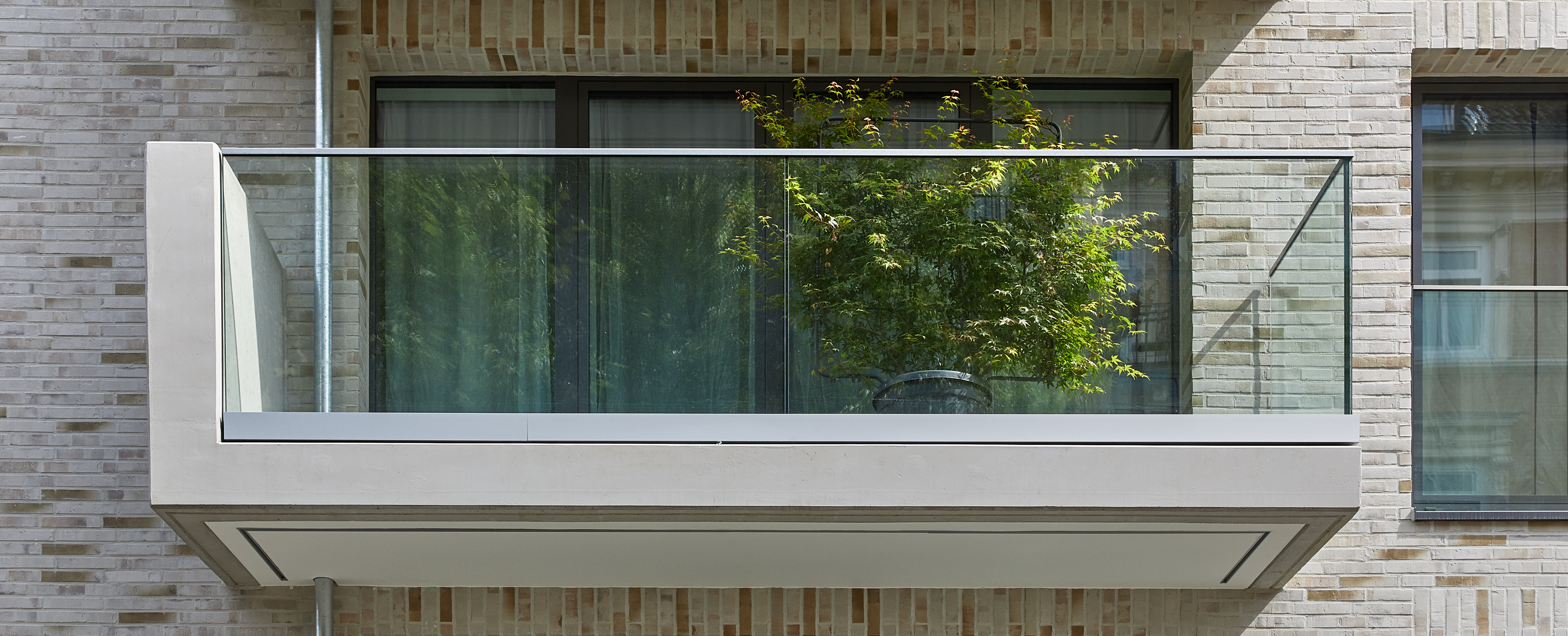 BCT, Architekt, Hamburg, Neubau, Baulücke, Balkon
