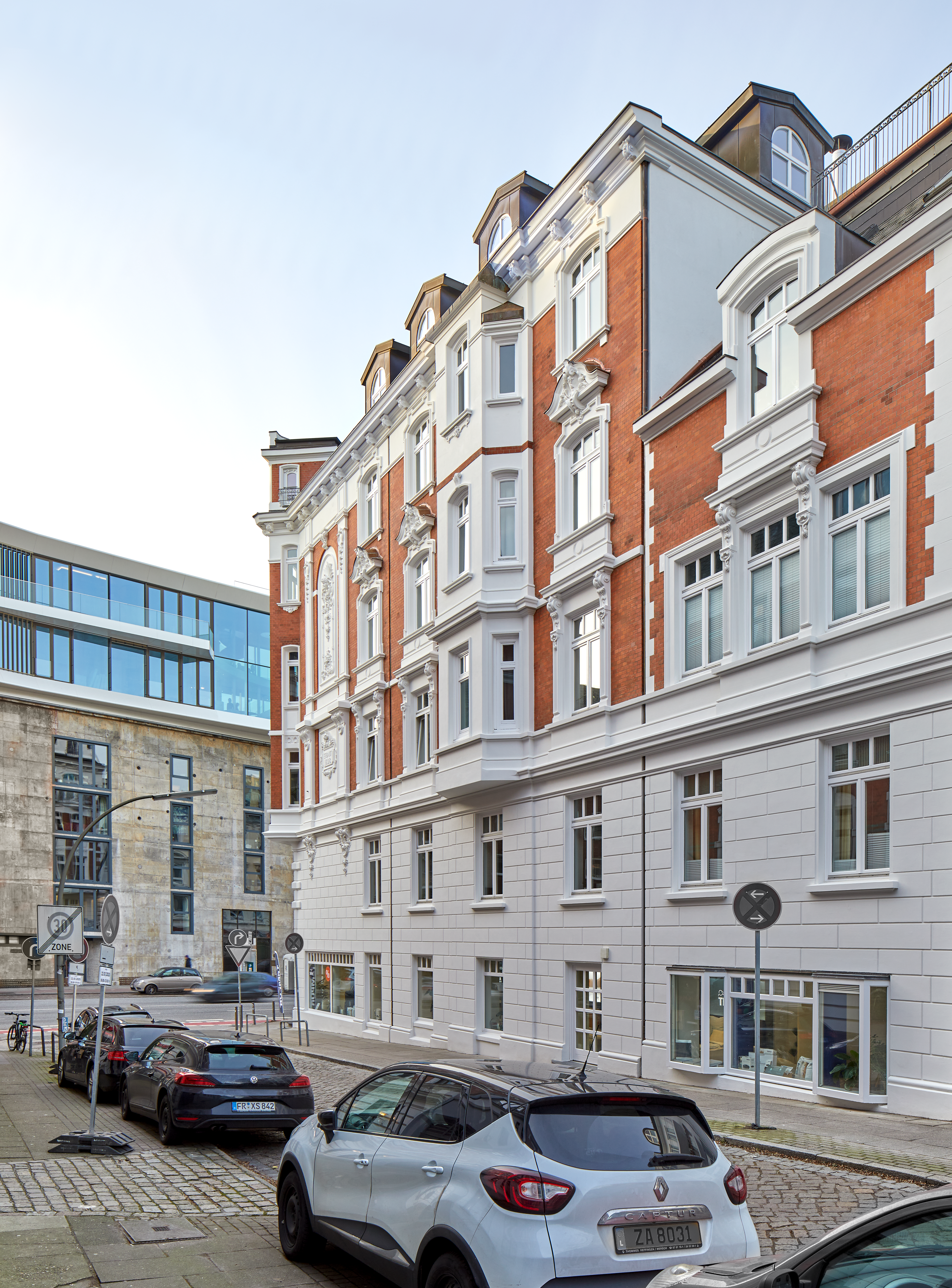 BCT, Architekt, Hamburg, Sanierung, Altbau, Fassade, Dach
