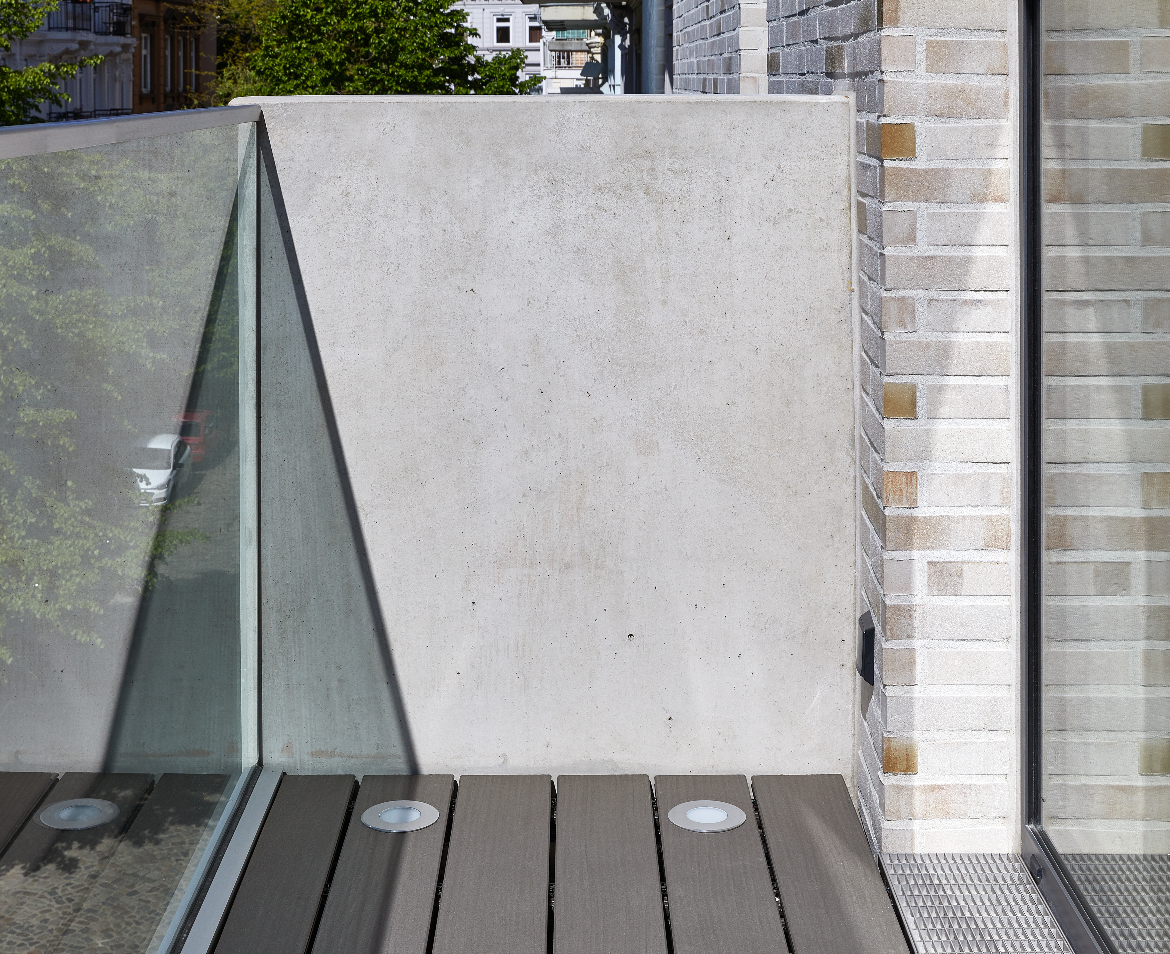 BCT, Architekt, Hamburg, Neubau, Baulücke, Balkon