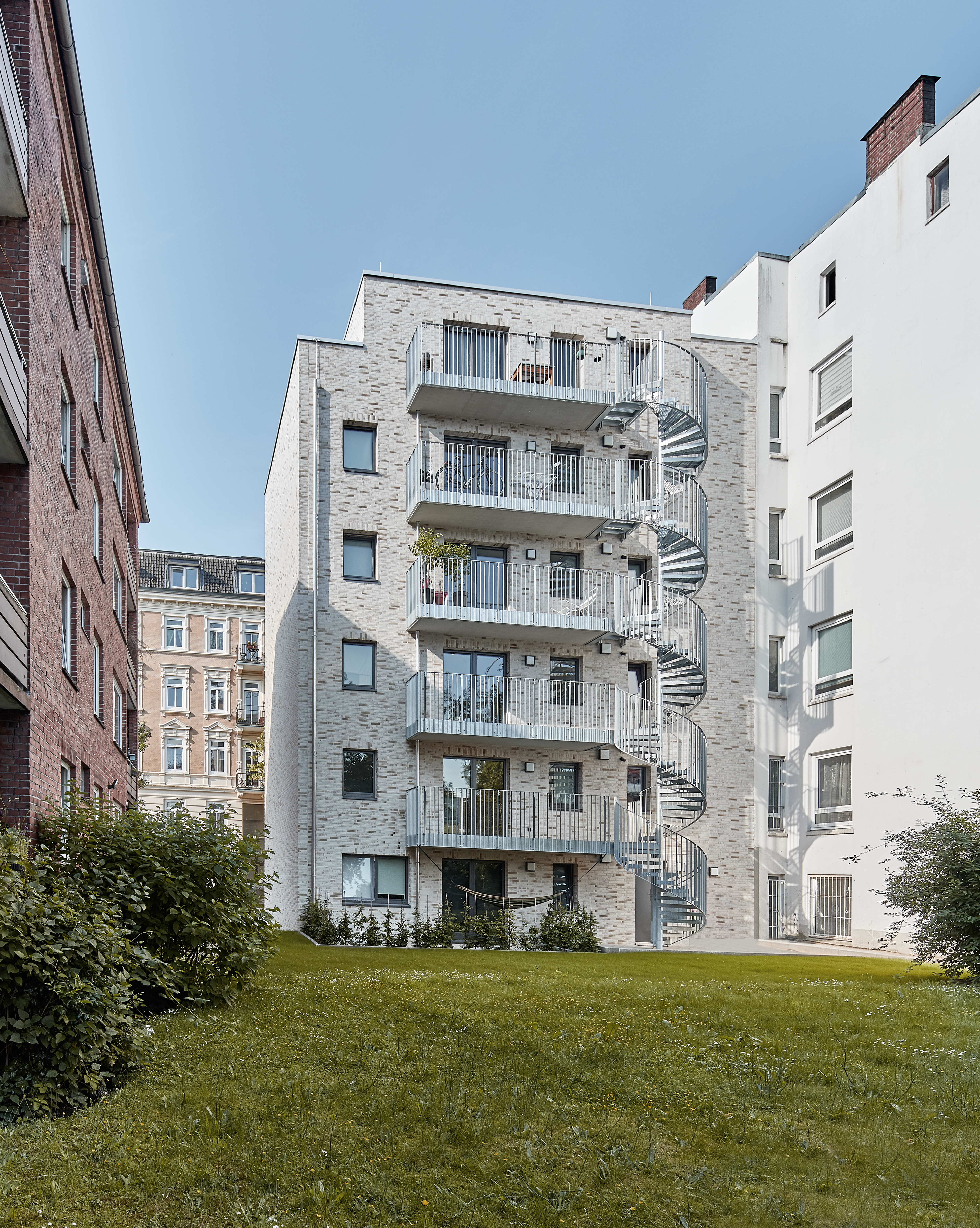 BCT, Architekt, Hamburg, Neubau, Baulücke, Fassade