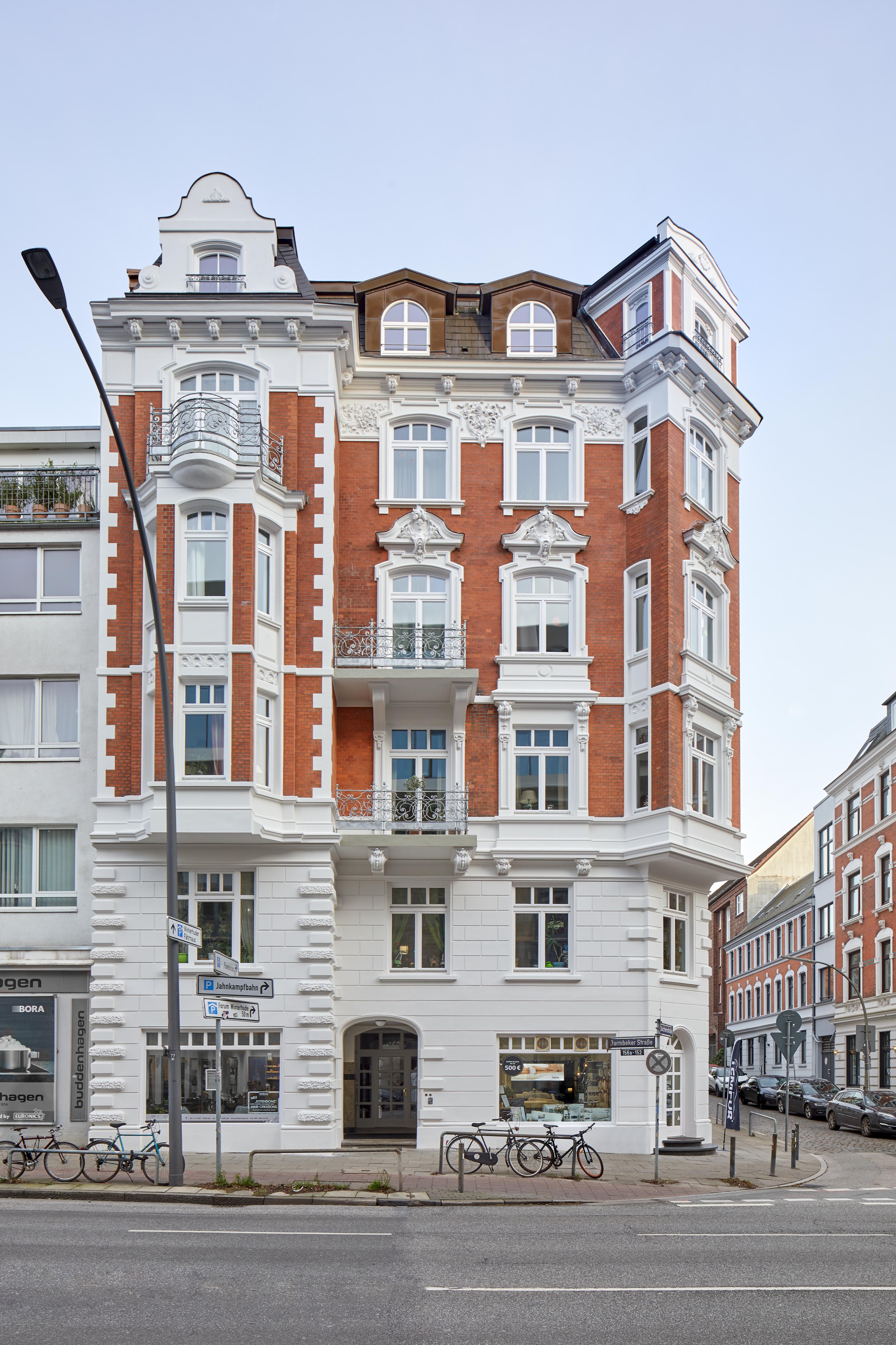 BCT, Architekt, Hamburg, Sanierung, Altbau, Fassade, Dach