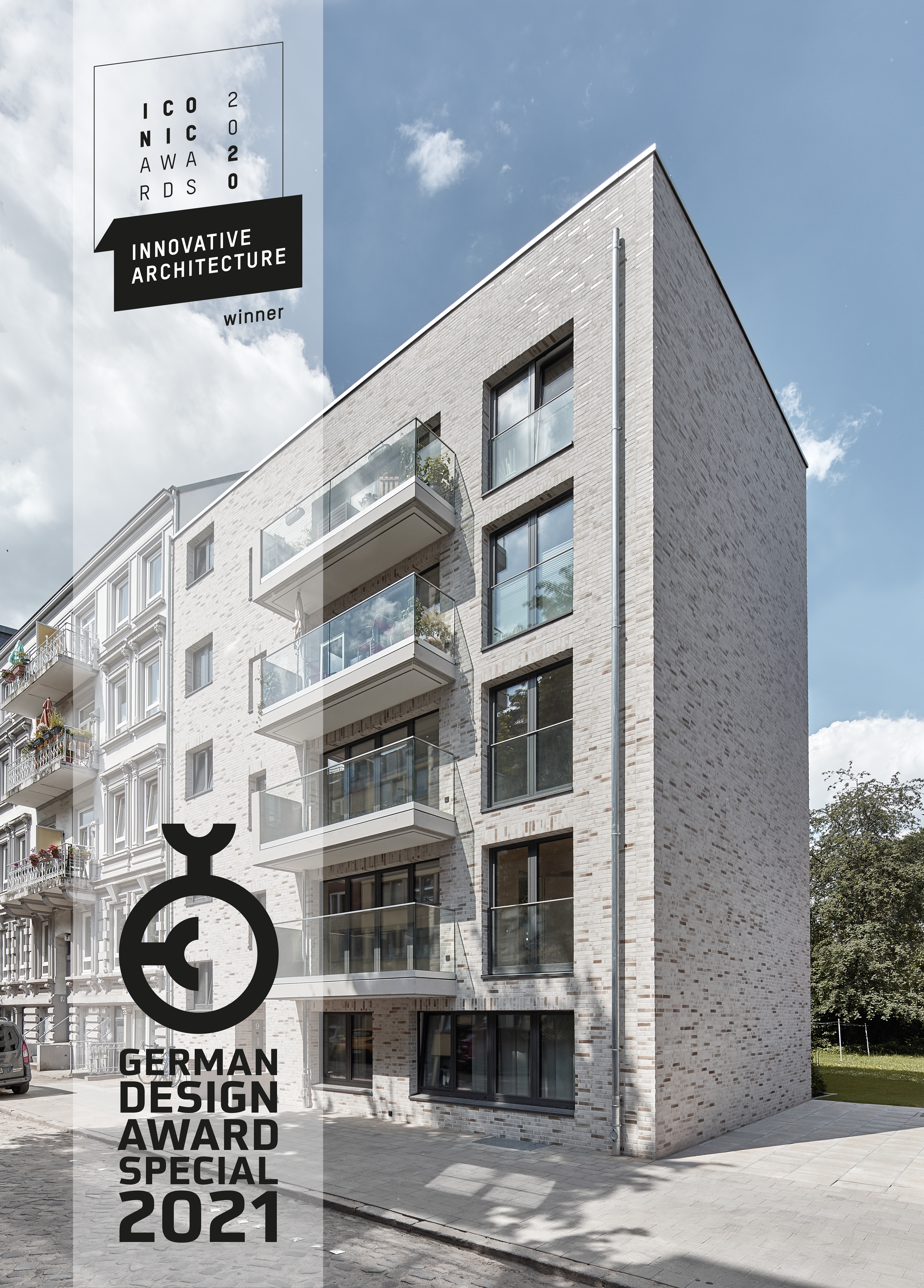 BCT, Architekt, Hamburg, Neubau, Baulücke, Fassade