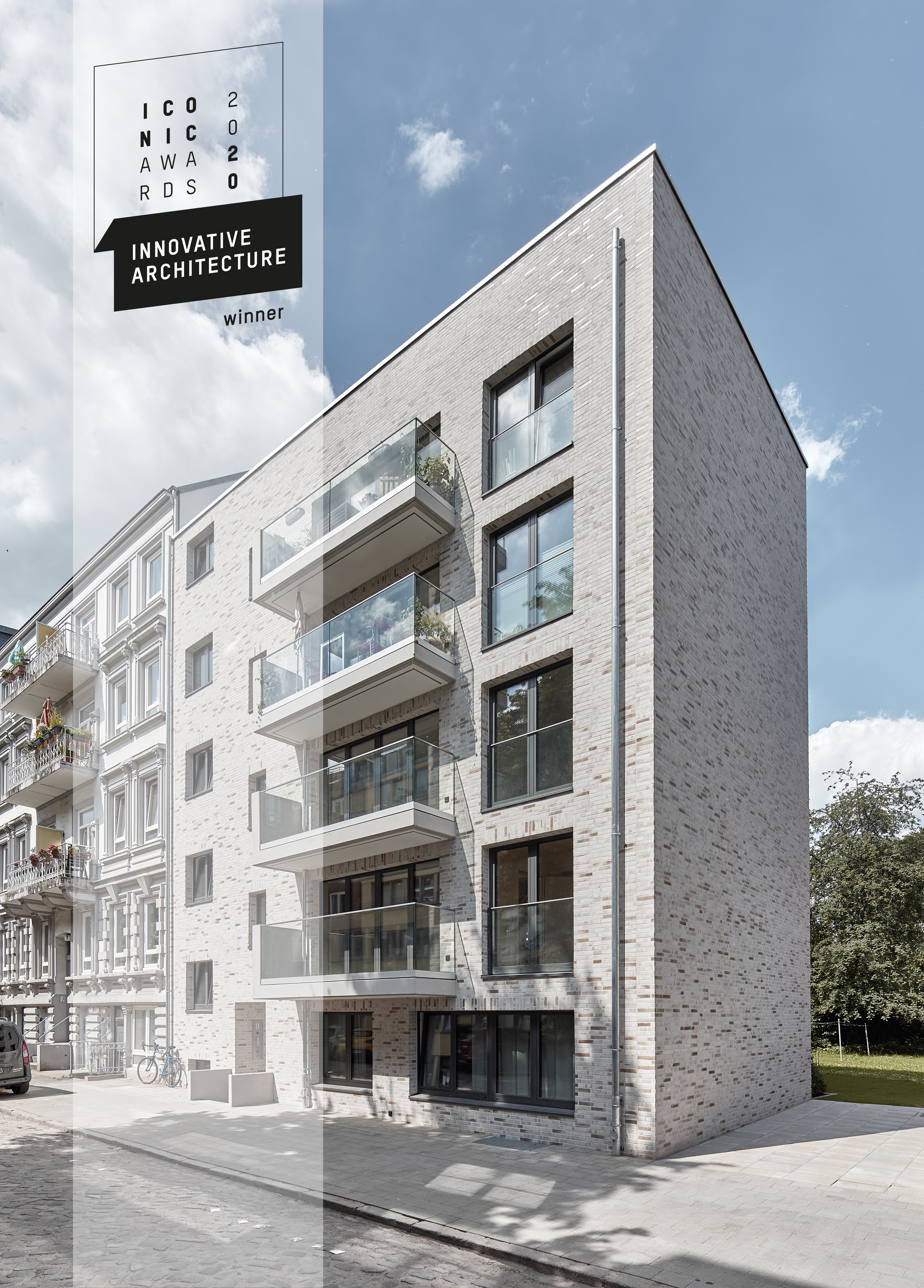 BCT, Architekt, Hamburg, Neubau, Baulücke, Iconic Awards