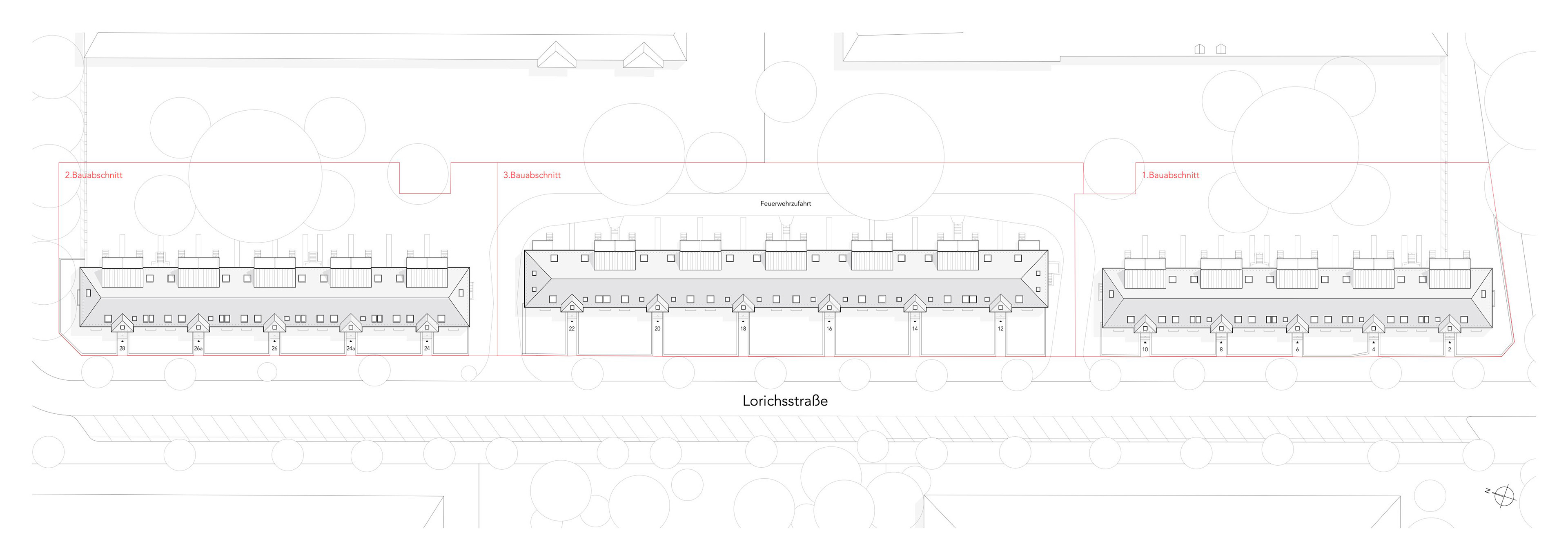 BCT, Architekt, Hamburg, Sanierung, Dachausbau, Lageplan