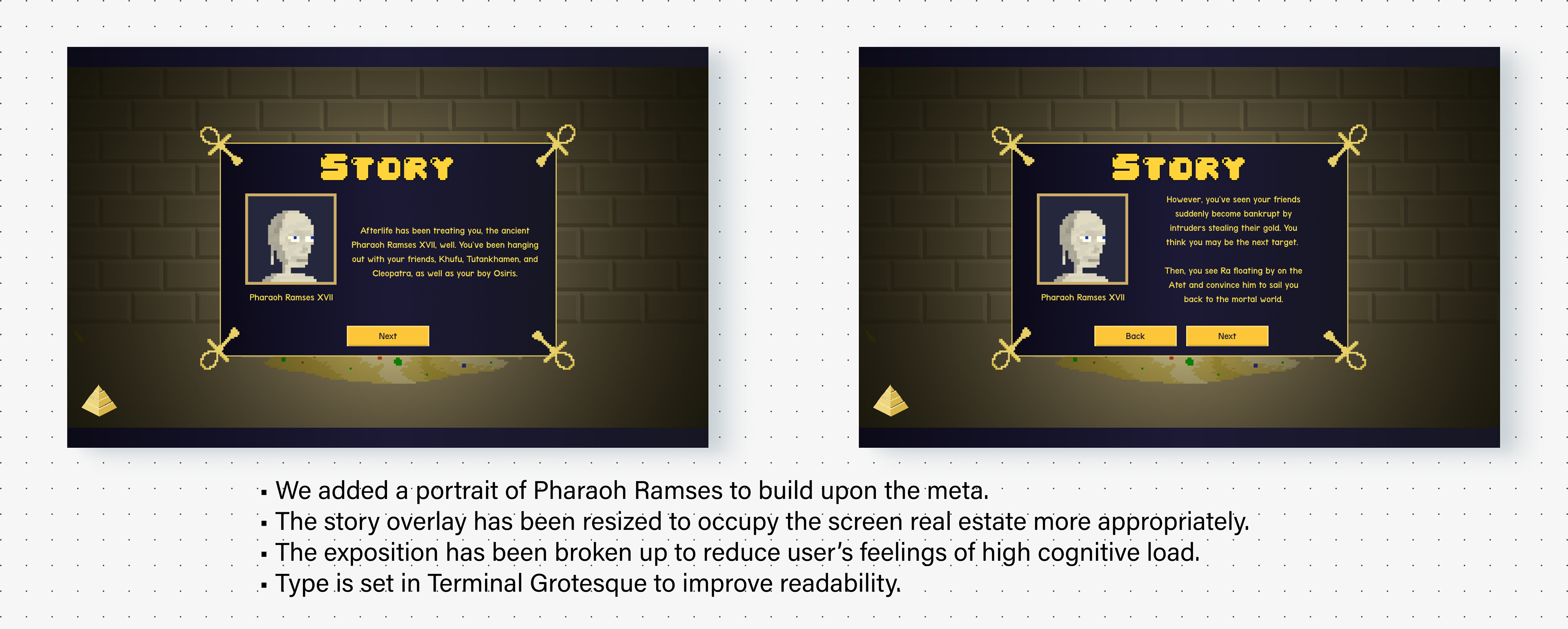 Story Screen Redesign