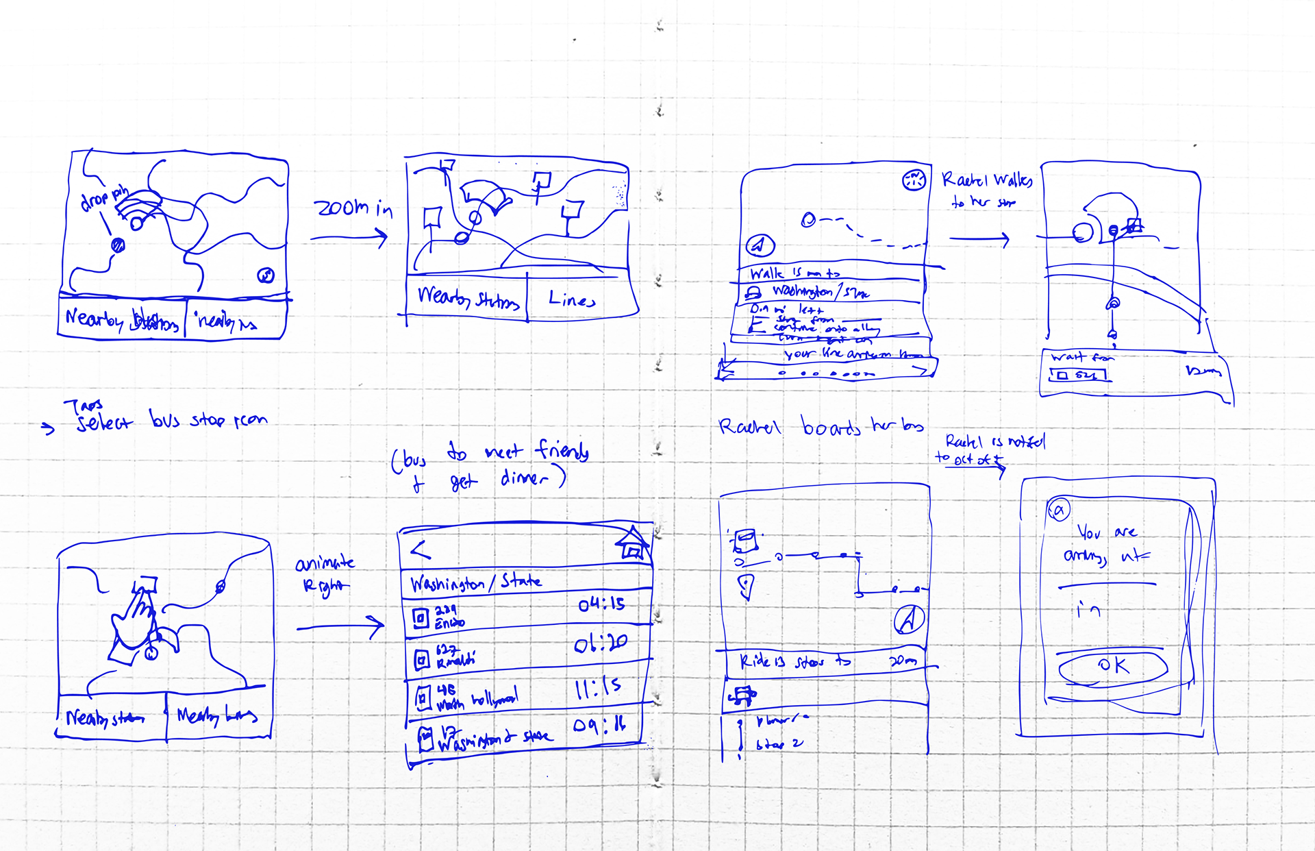 Wireframe Sketches 1