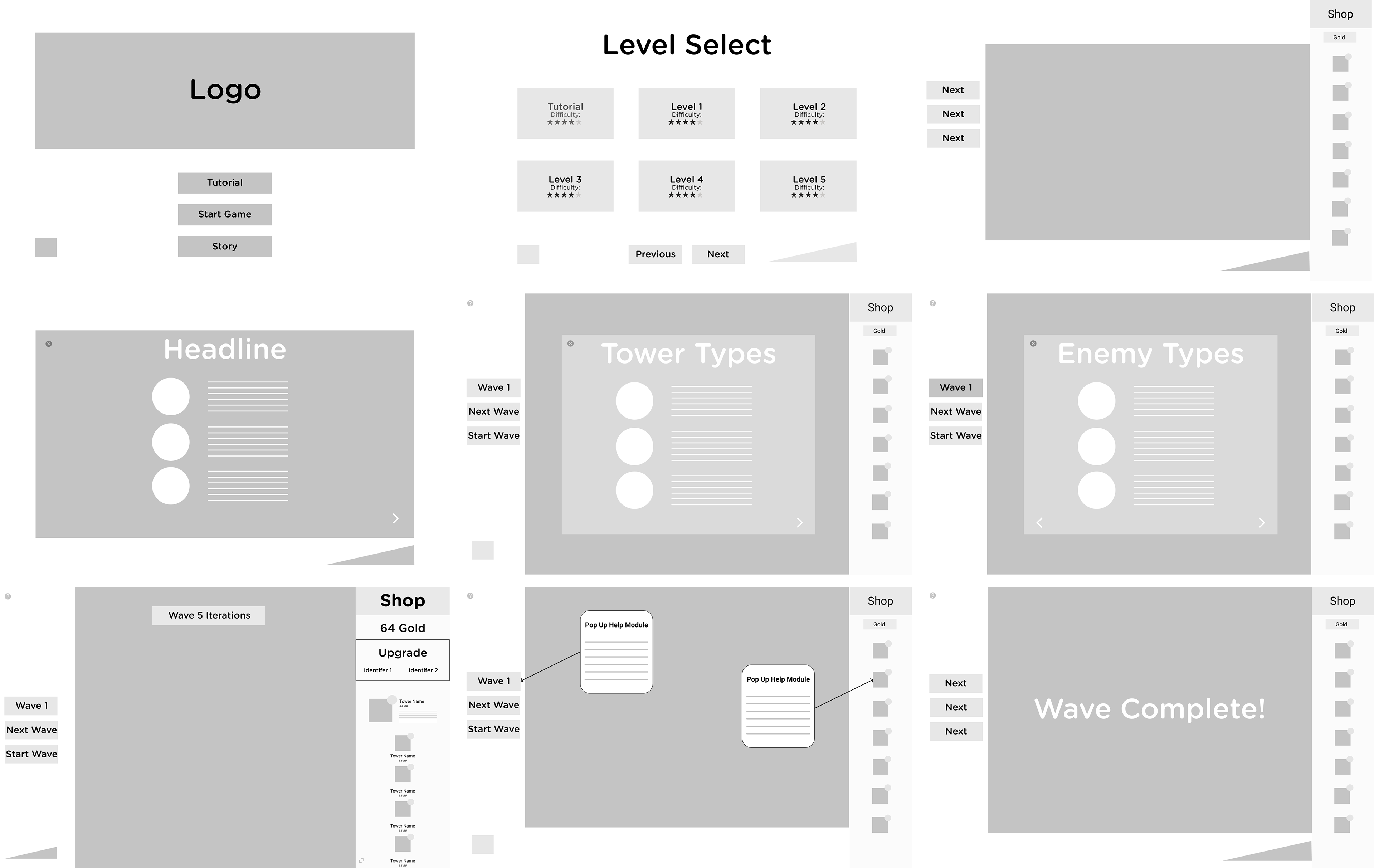 Digital Wireframes