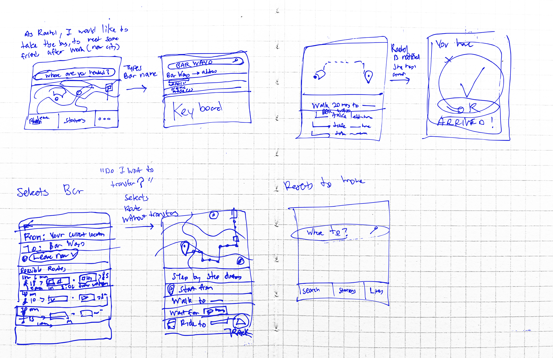 Wireframe Sketches 2