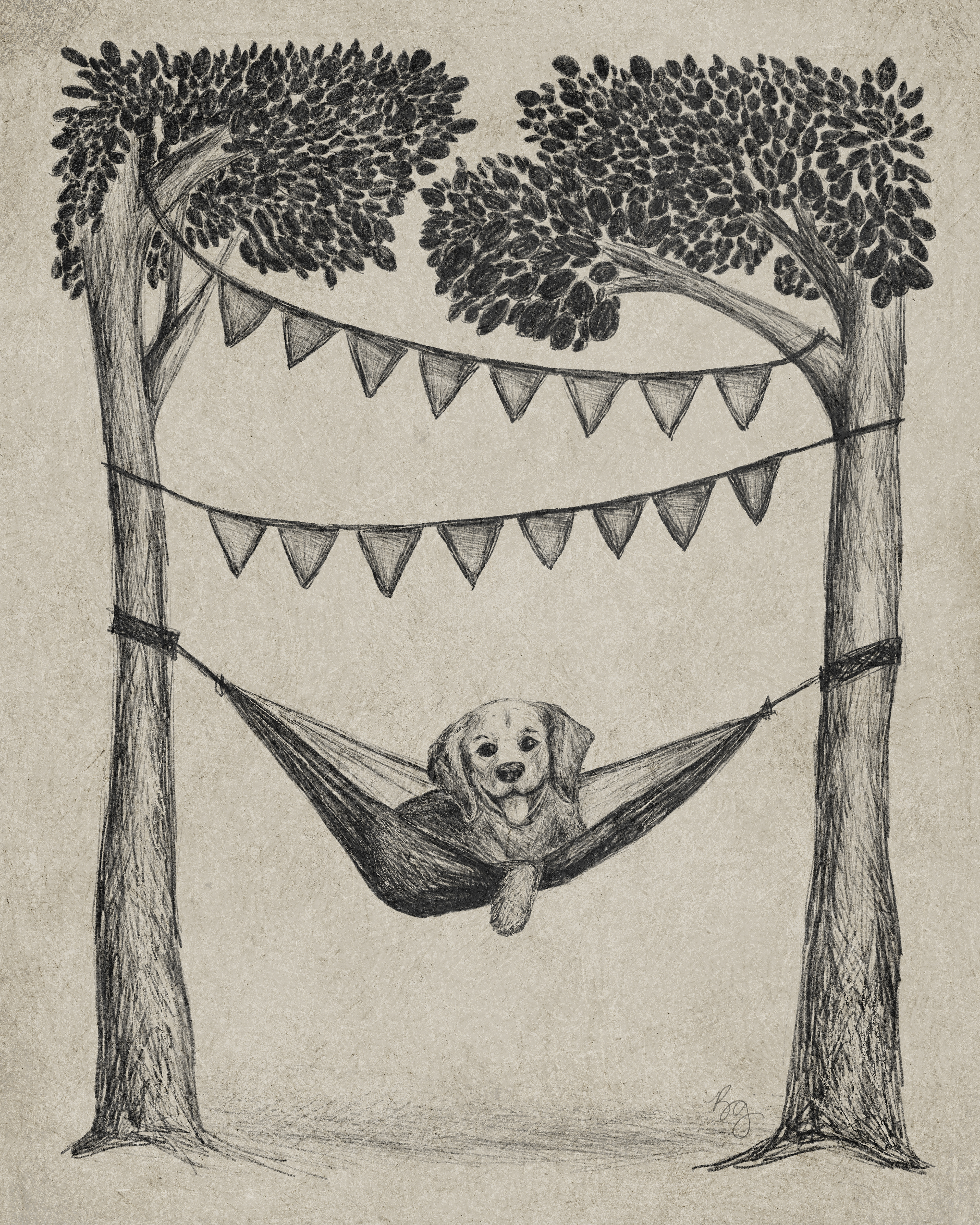 digital pencil illustration