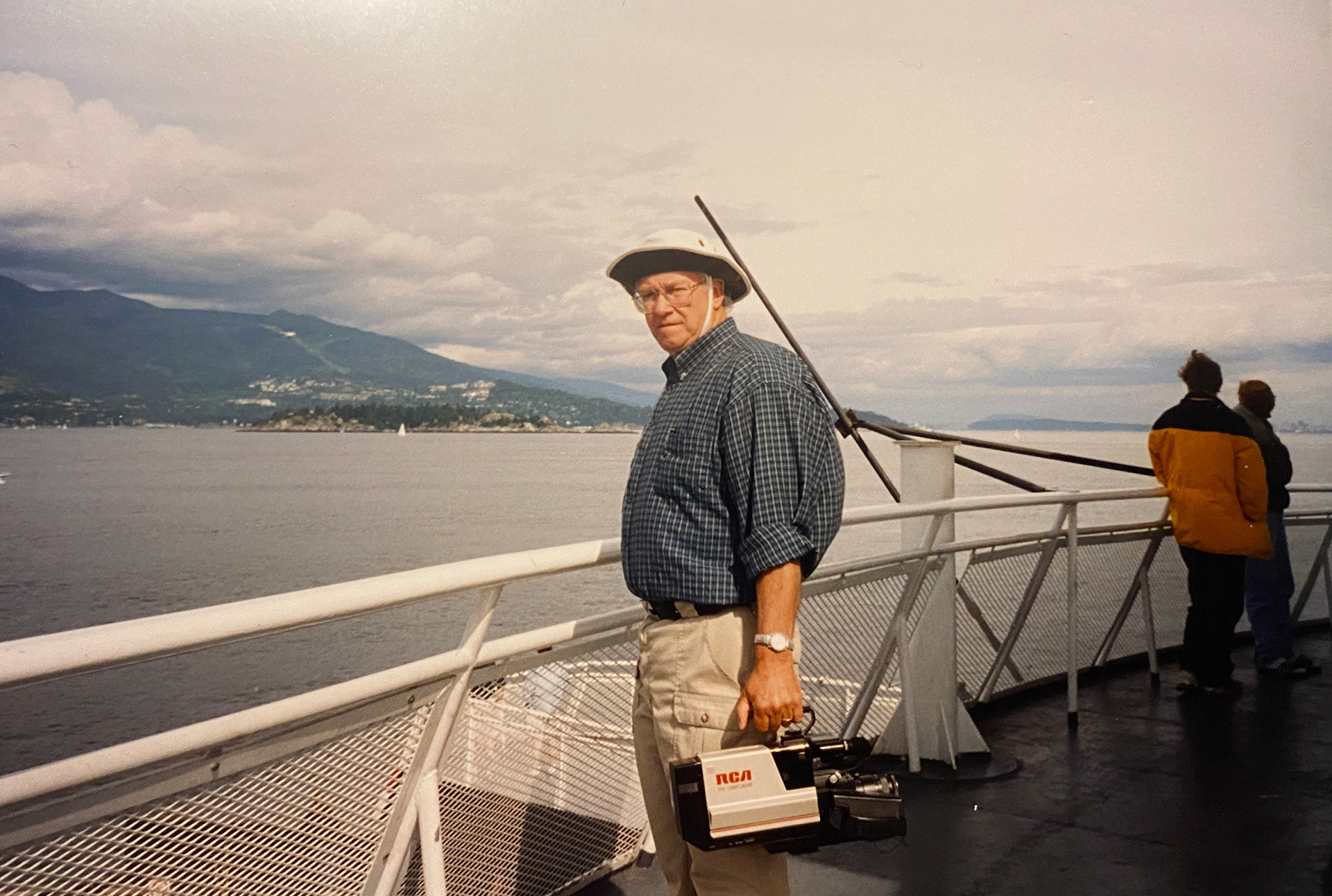 Allyssa's Poppa Robert (who also loved to travel)