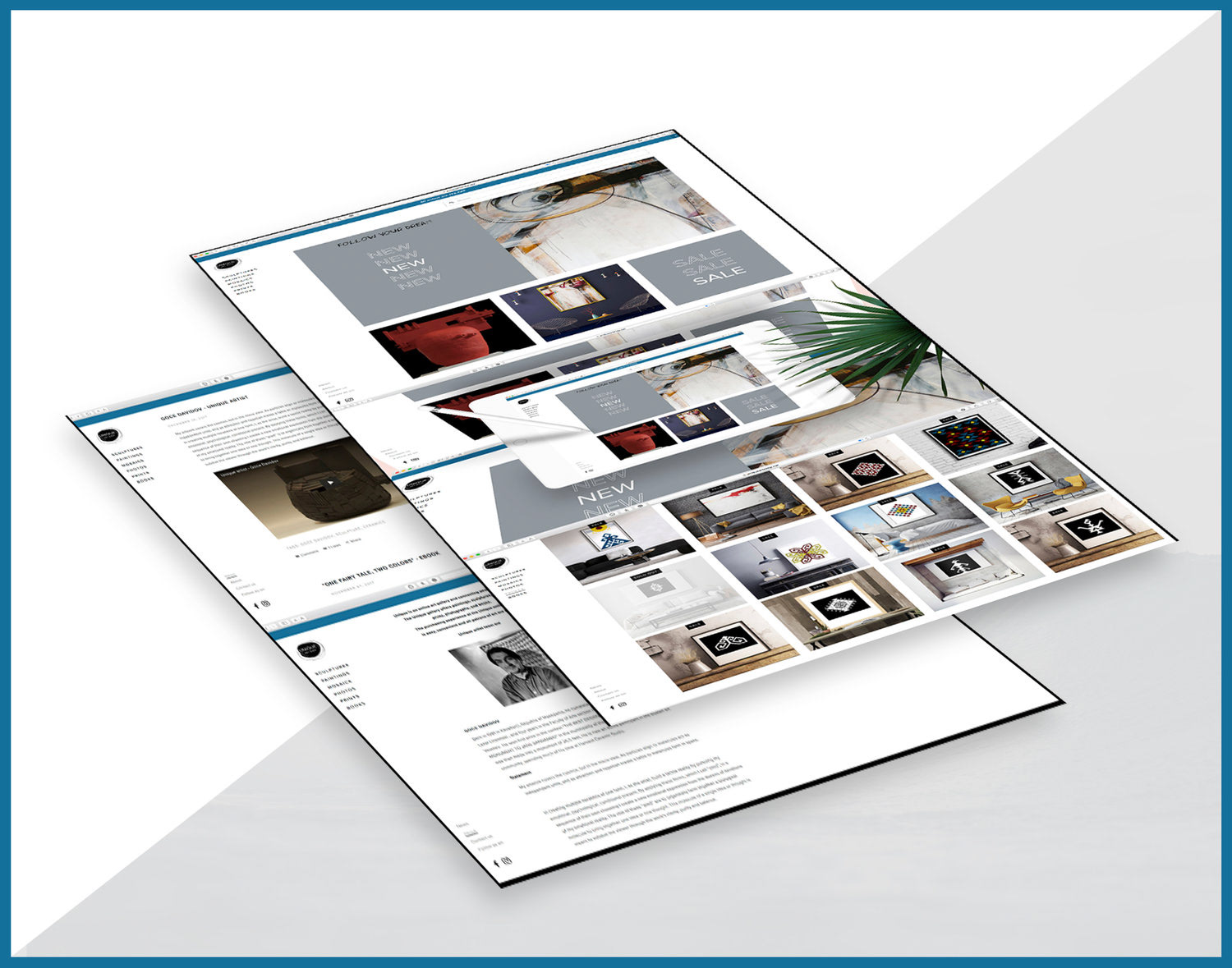 web design, graphic design