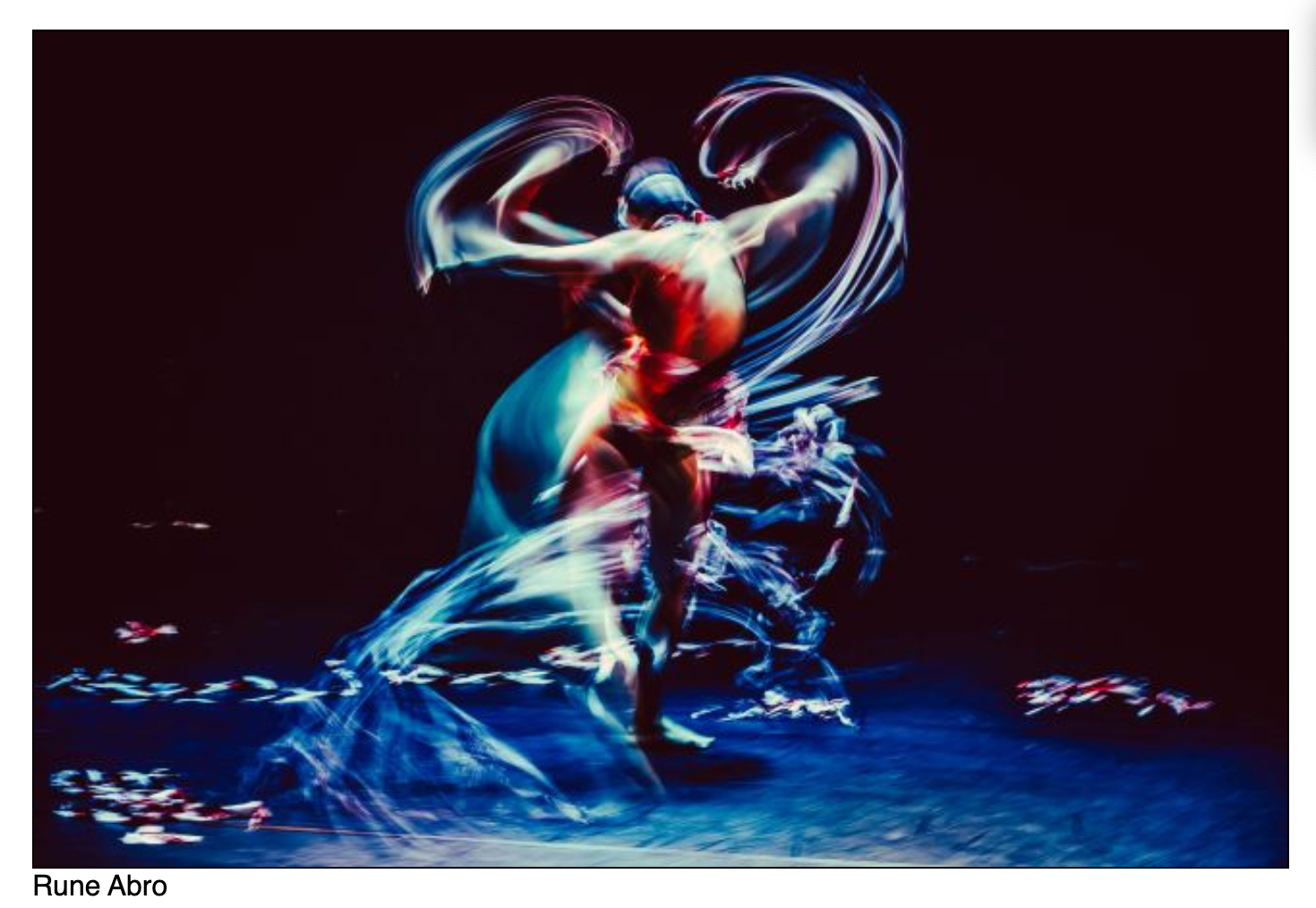 Poster for dance company 2022