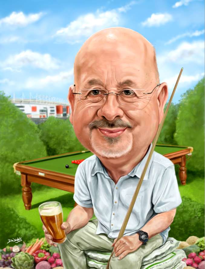 A birthday gift completed in my 'deluxe' more detailed style.