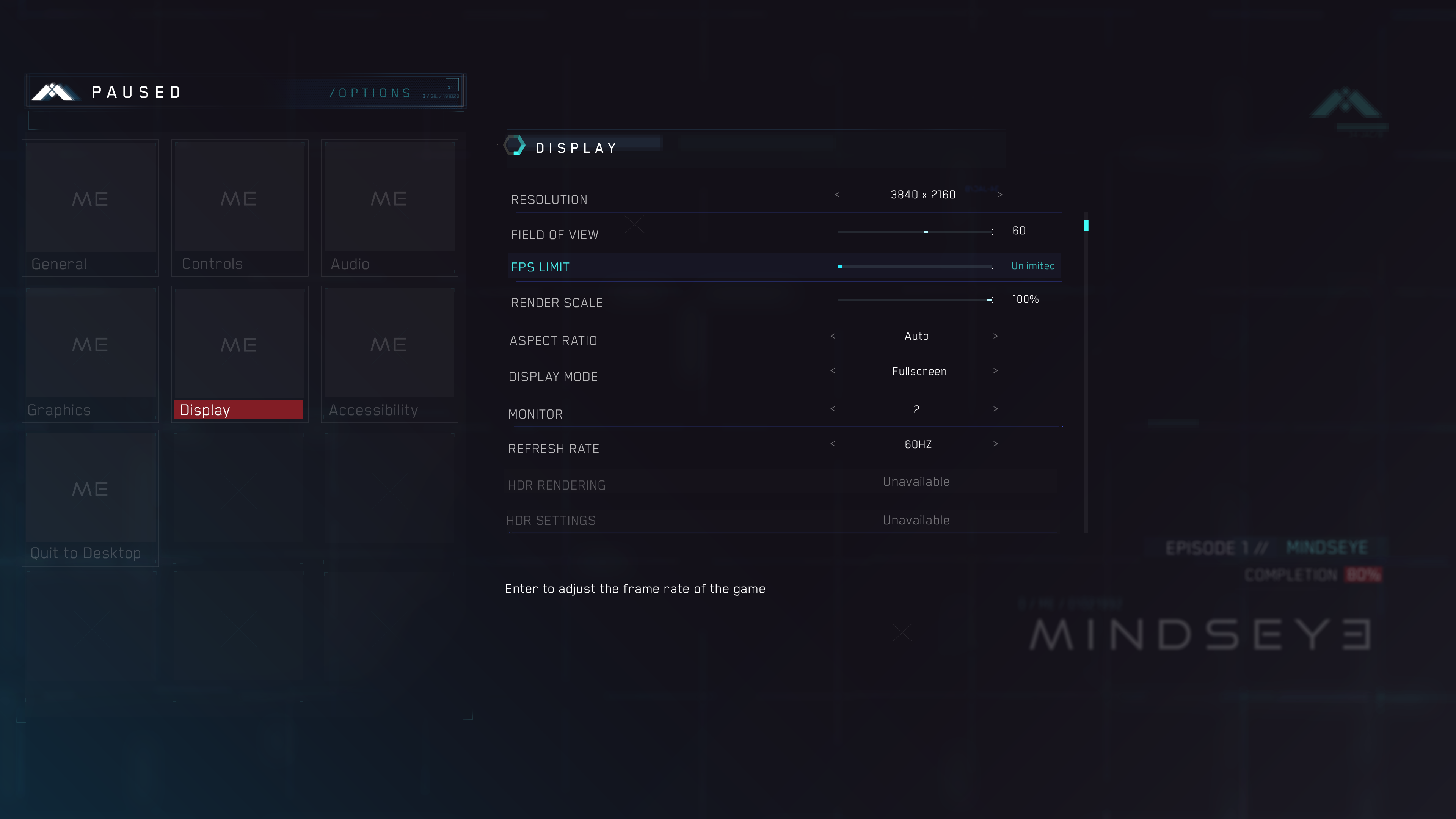 Menu development