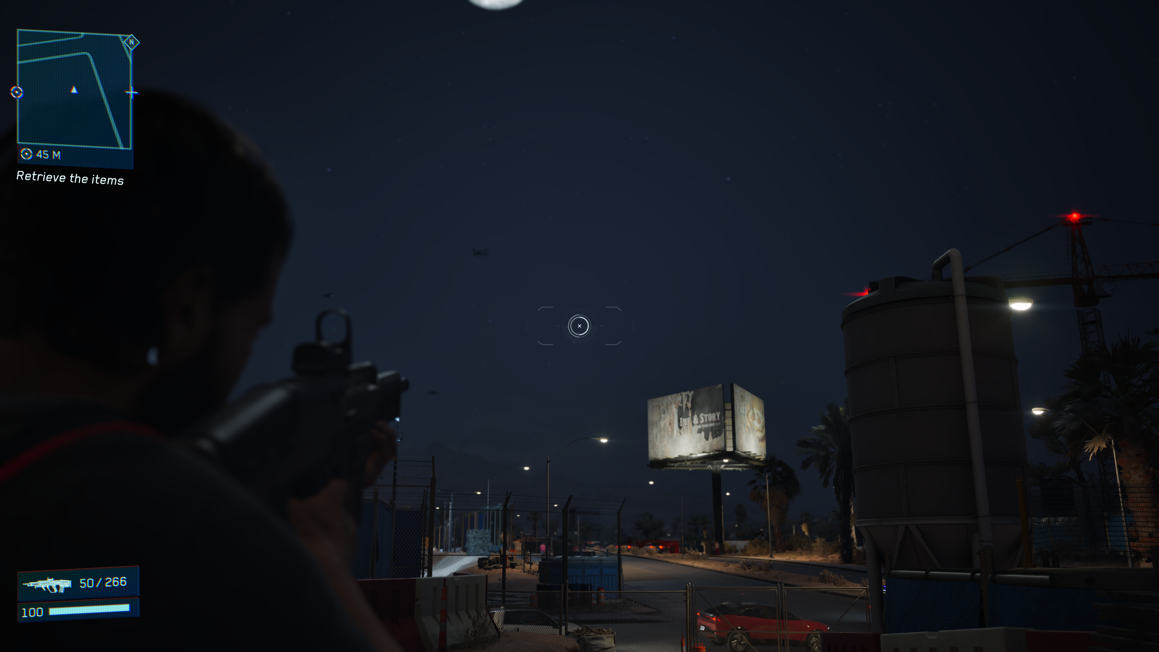 crosshairs