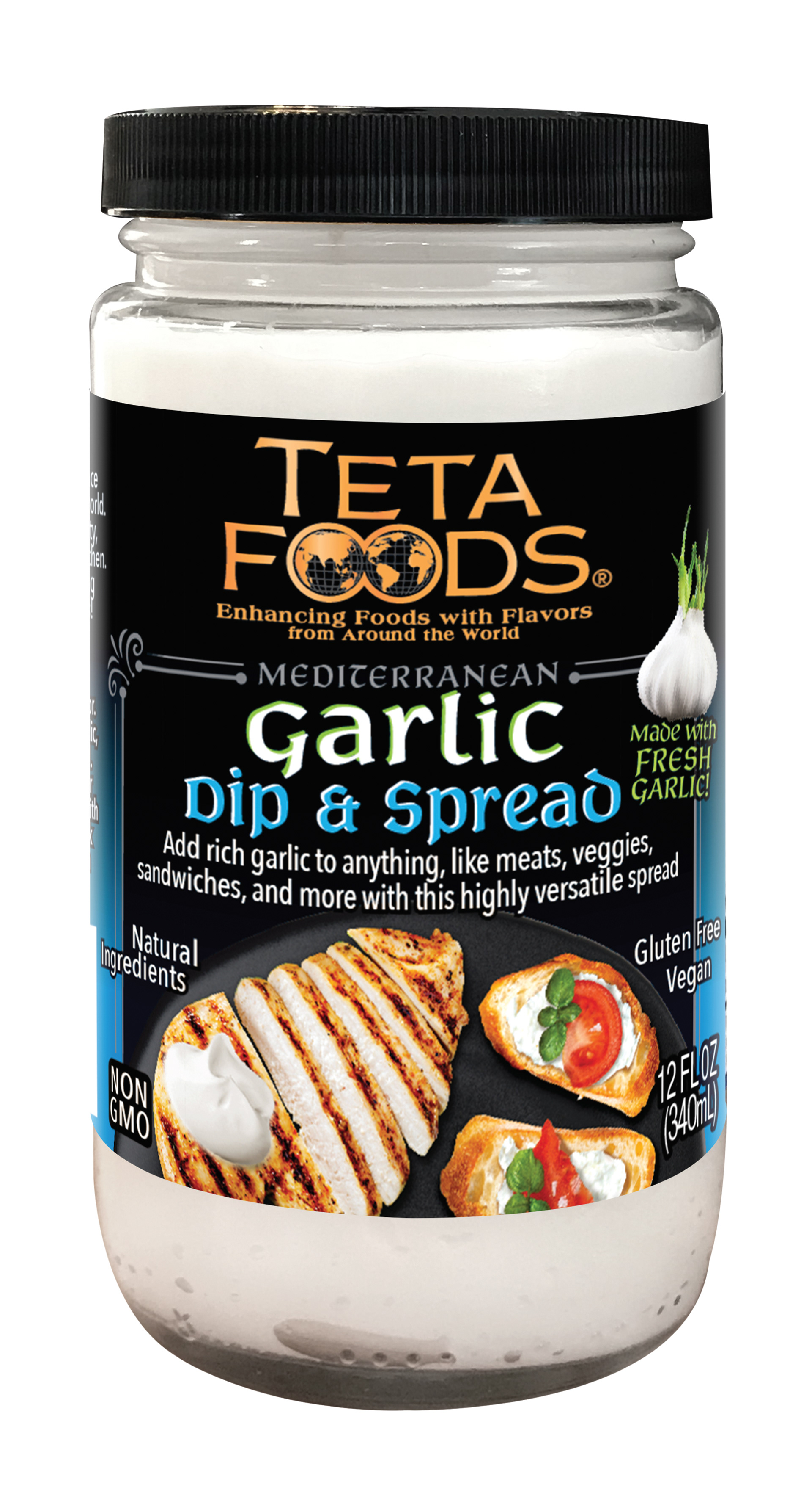 garlic spread bottle