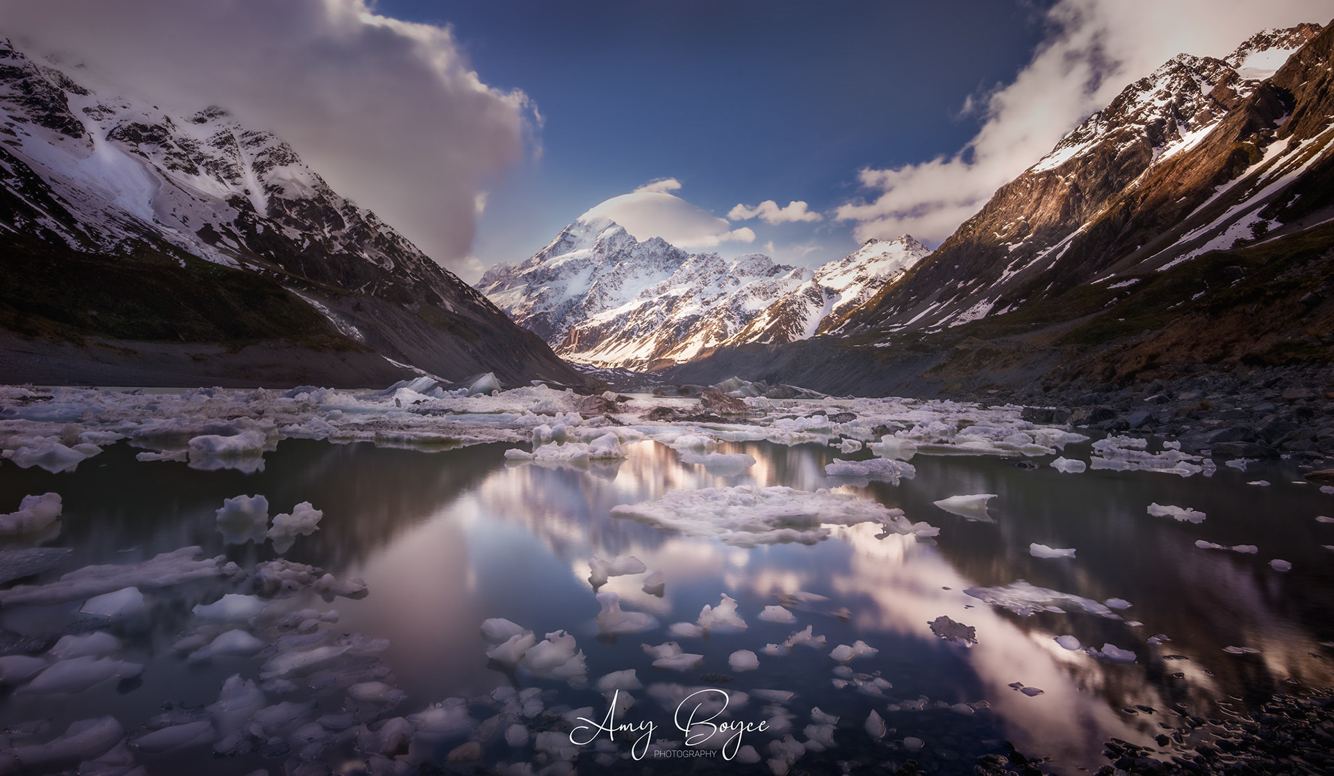 Lake Hooker - South Island NZ (#L14)