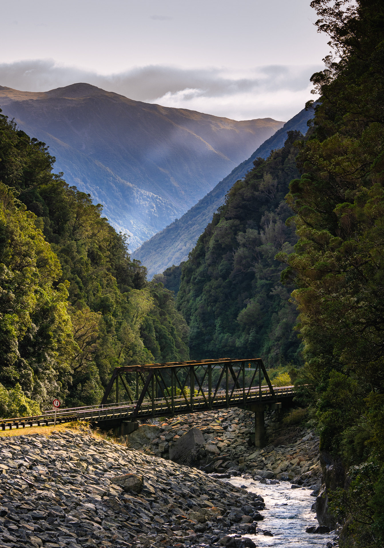 Yorkeys Point Bridge - South Island NZ (#L30)