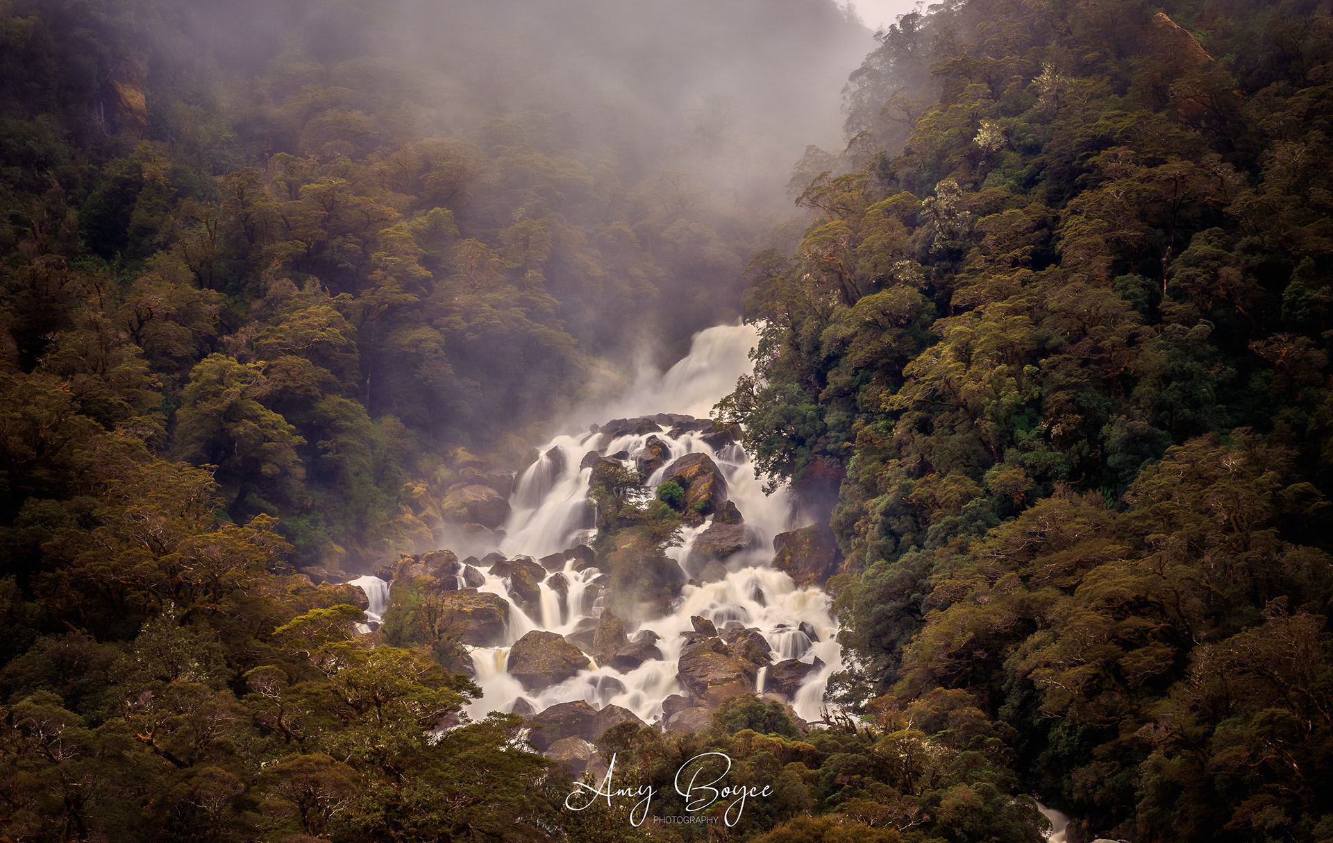 Roaring Bill Falls - South Island NZ (#L12)