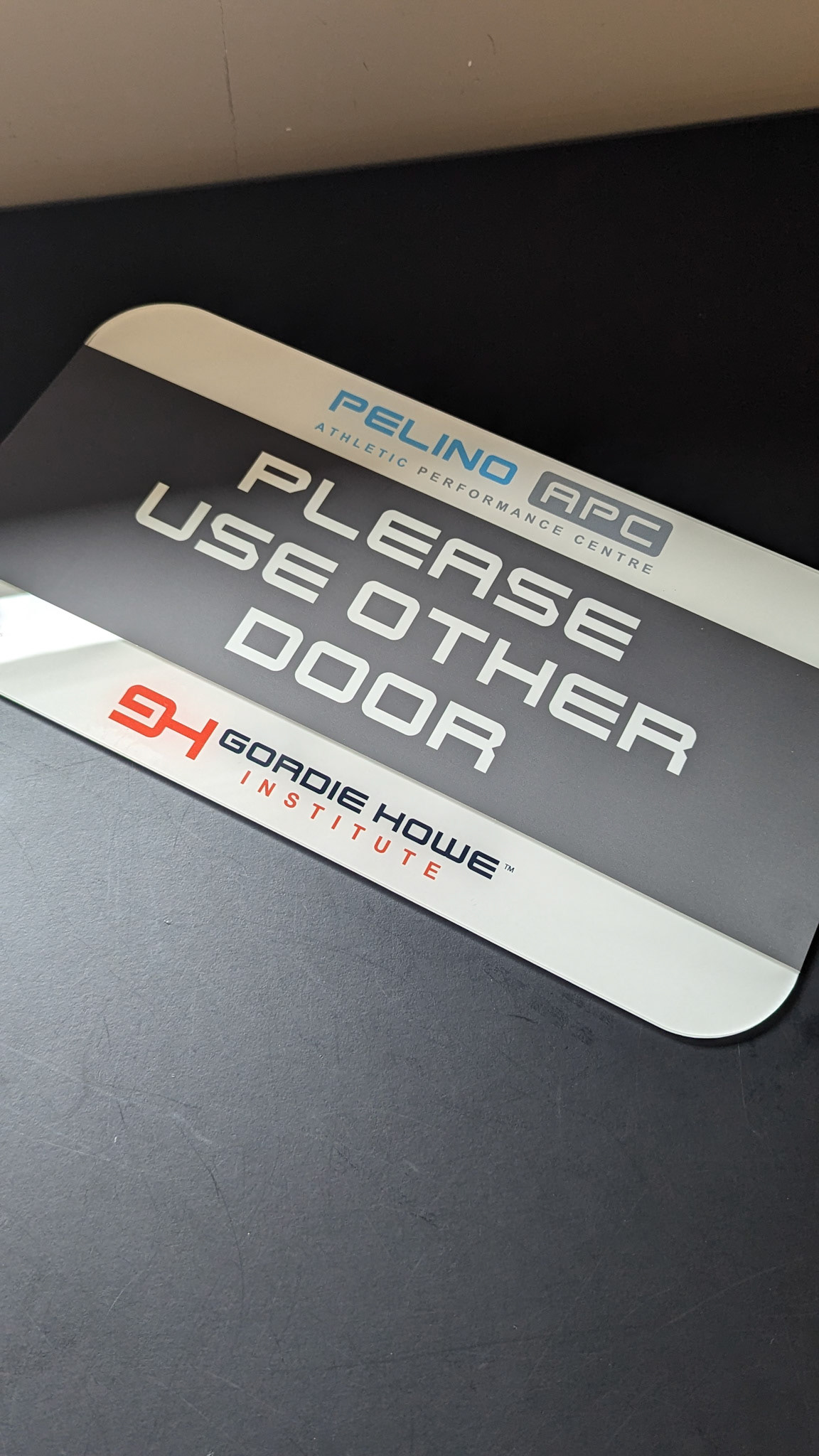 Custom interior room labelling