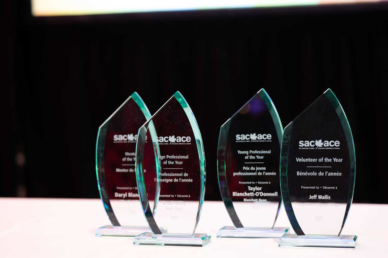 Signage awards