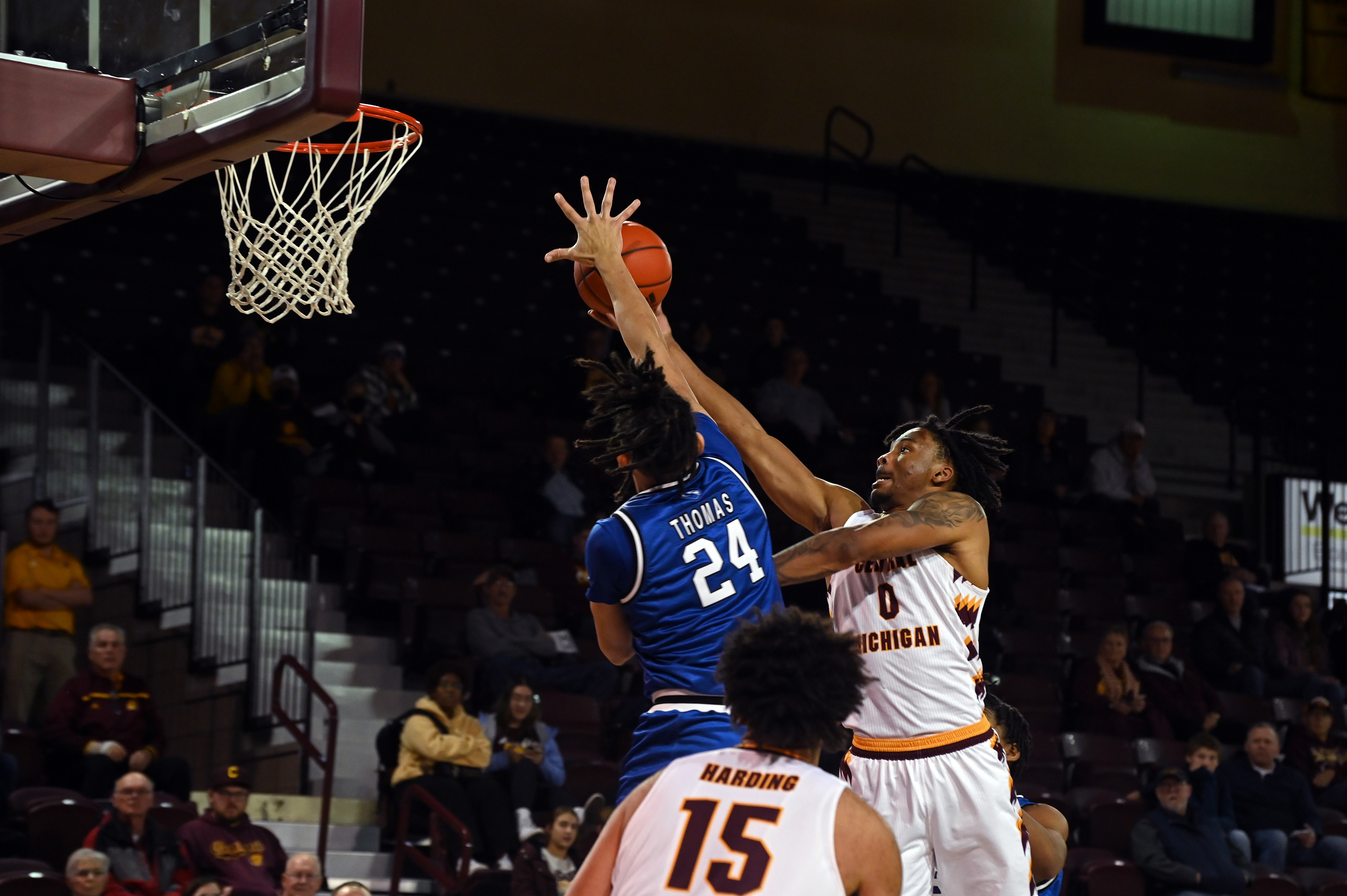 Senior guard Brian Taylor shoots during a game against Eastern Illinois Sunday, Nov. 13 in McGuirk Arena.