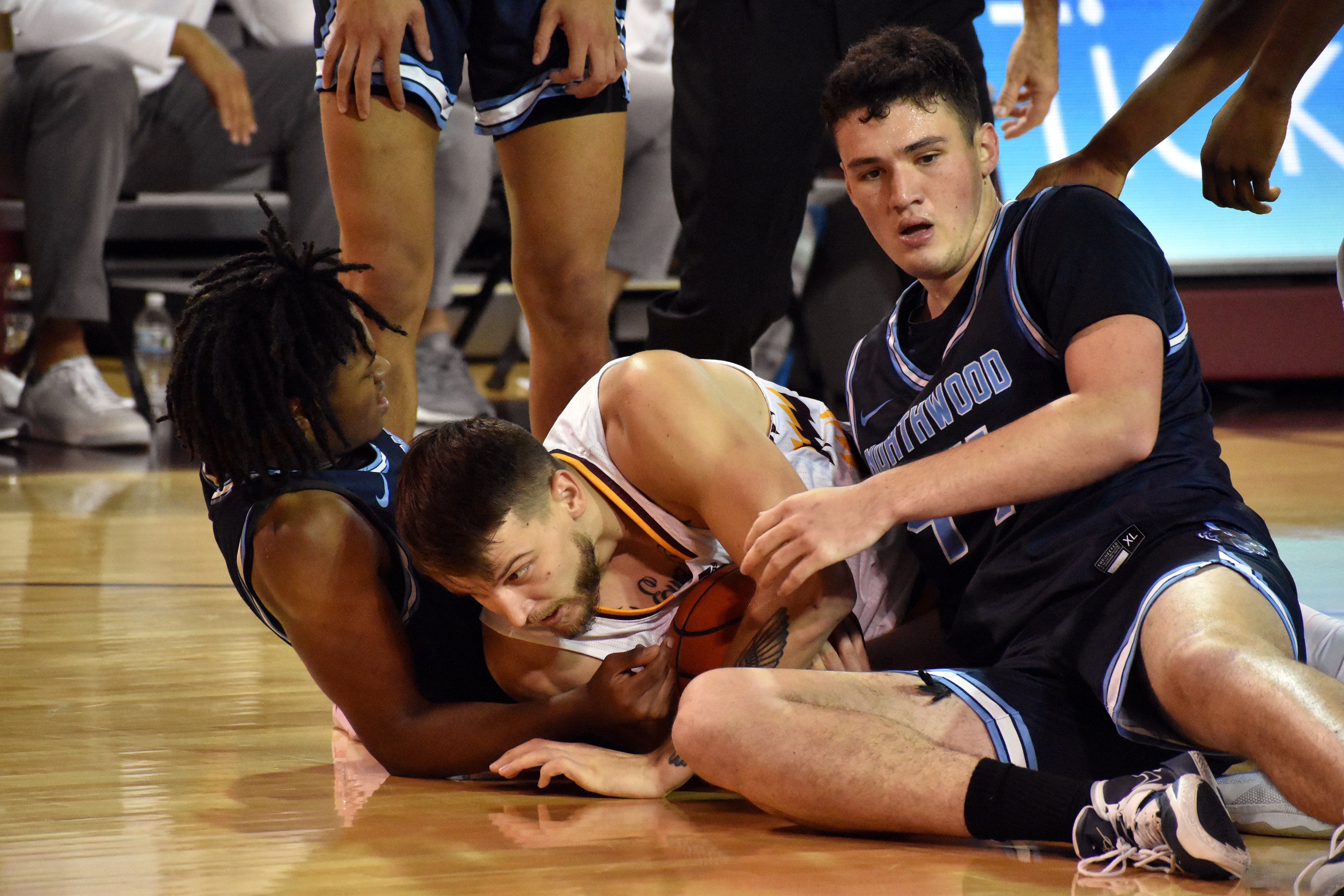 CMU's men's basketball team beat Northwood University 88-61 in an exhibition Thursday, Nov. 3 in McGuirk Arena.
