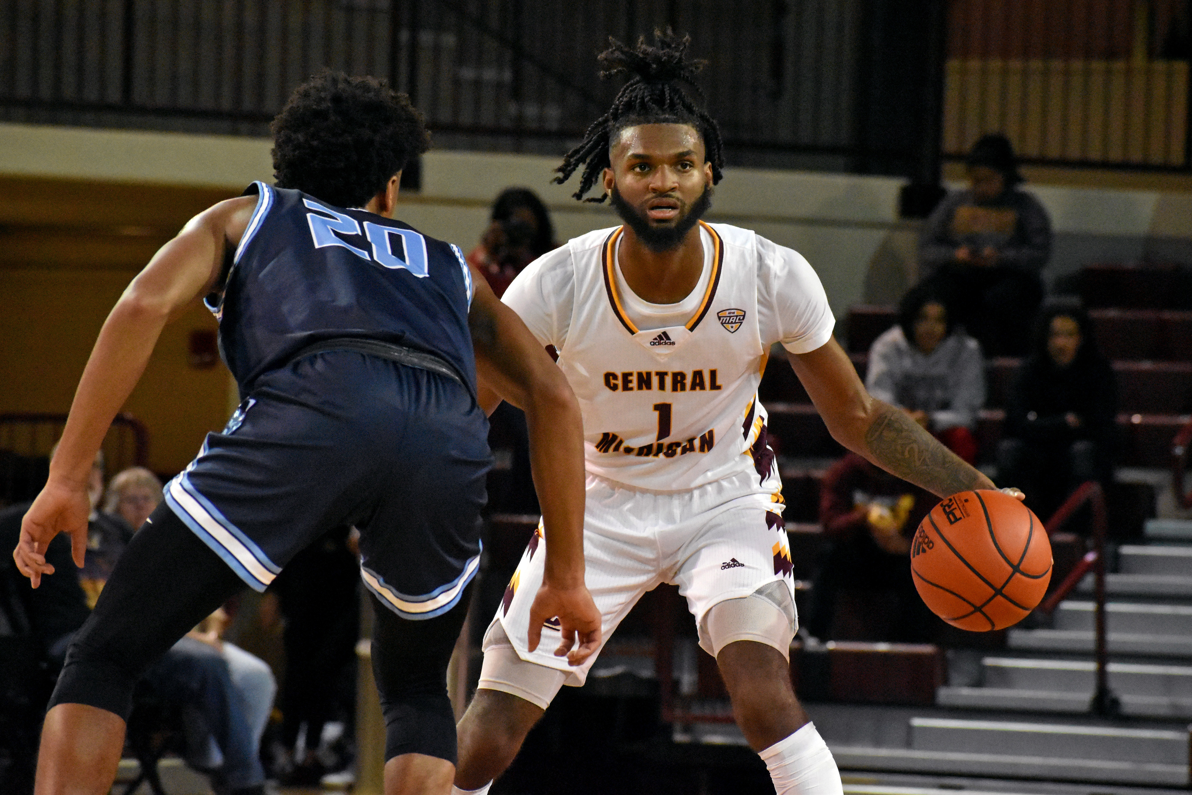 CMU's men's basketball team beat Northwood University 88-61 in an exhibition Thursday, Nov. 3 in McGuirk Arena.