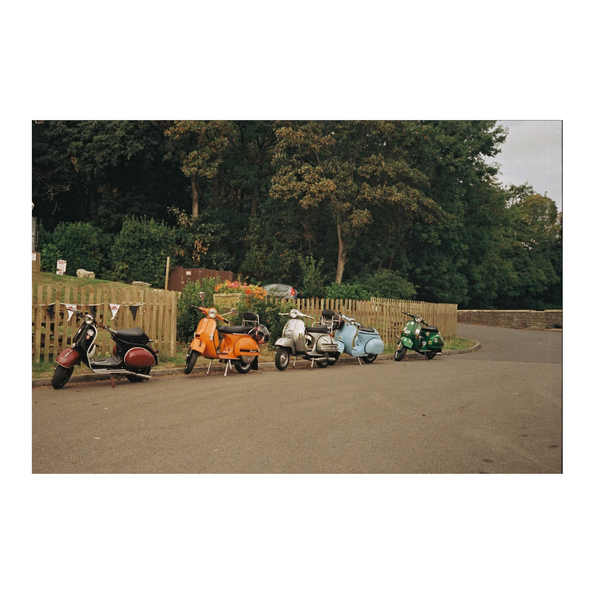 Vespa gang, England, 2022