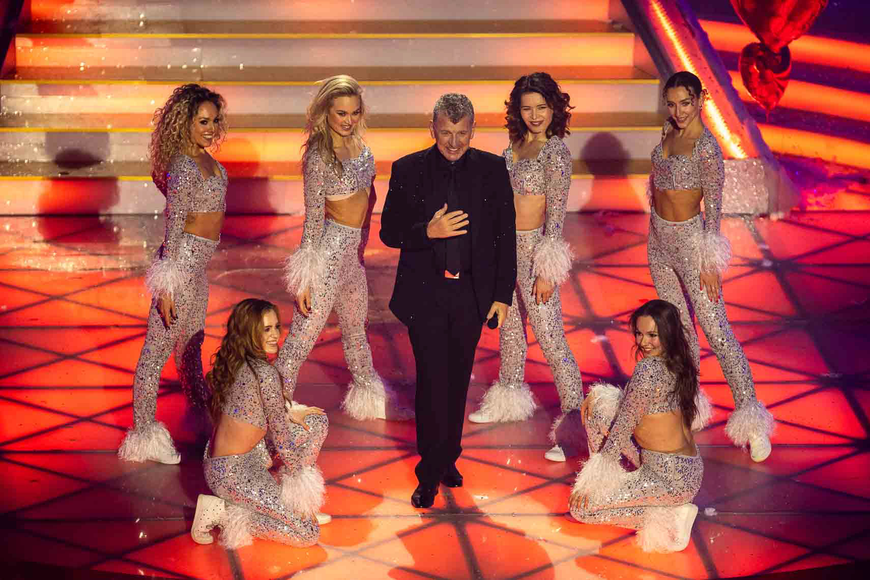 Semino Rossi bei der TV-Show "Das Adventsfest der 100.000 Lichter" im Congress Centrum Suhl, Deutschland, 29. November 2025.