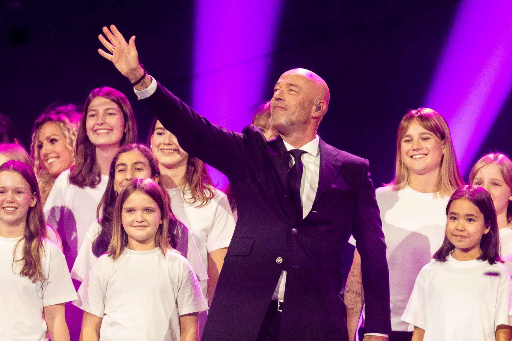 Der Graf von der Musikband Unheilig bei der TV Show Schlagerbooom 2025 – Alles funkelt! Alles glitzert!, die TV Show des Jahres in der Westfalenhalle in Dortmund, Deutschland. 18. Oktober 2025.