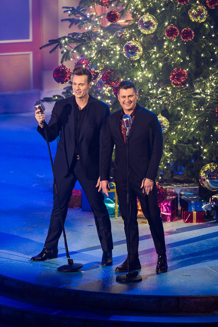 Sven Budja und Sebastian Raetzel von „The Baseballs” - Das Adventsfest der 100000 Lichter