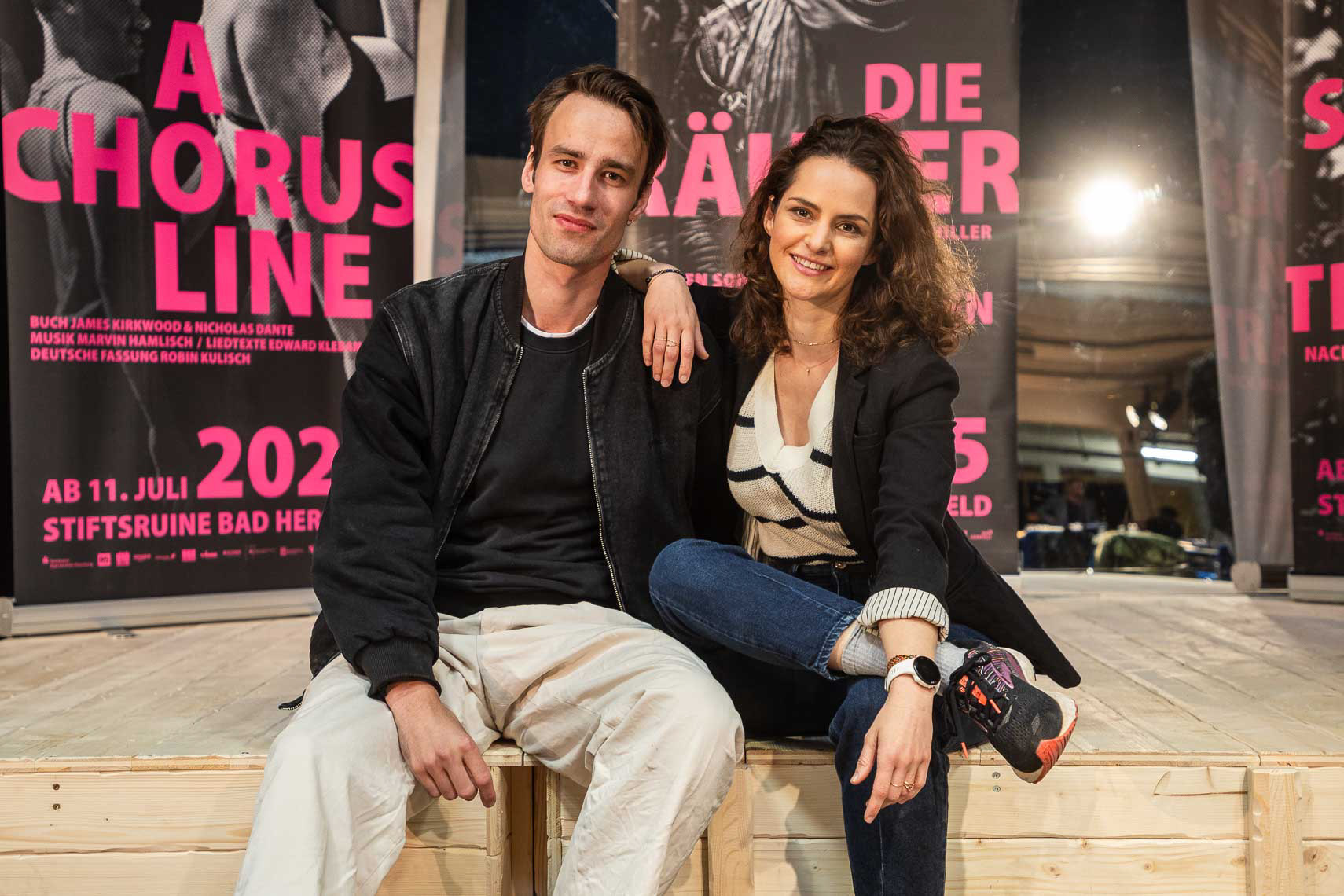 Till Timmermann mit Gioia Osthoff