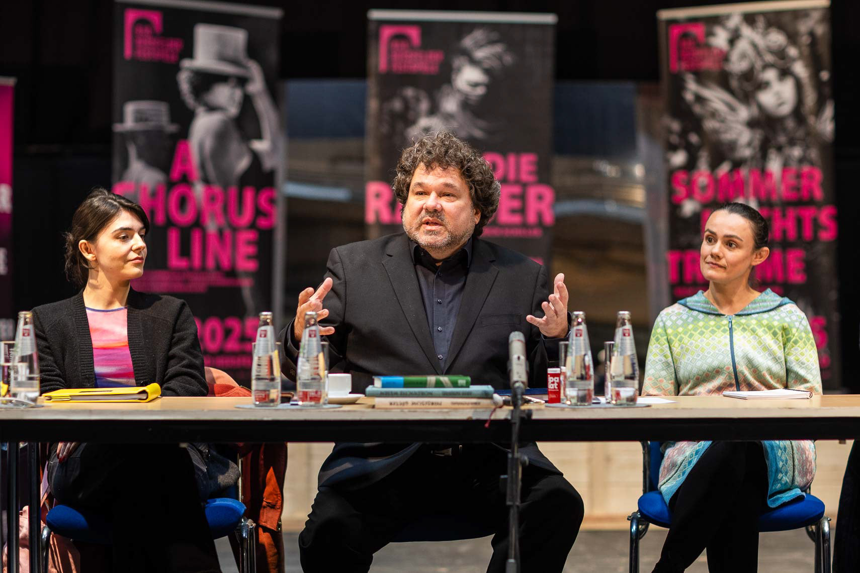 Helena Charlotte Sigal, Intendant Joern Hinkel und Anna Graenzer