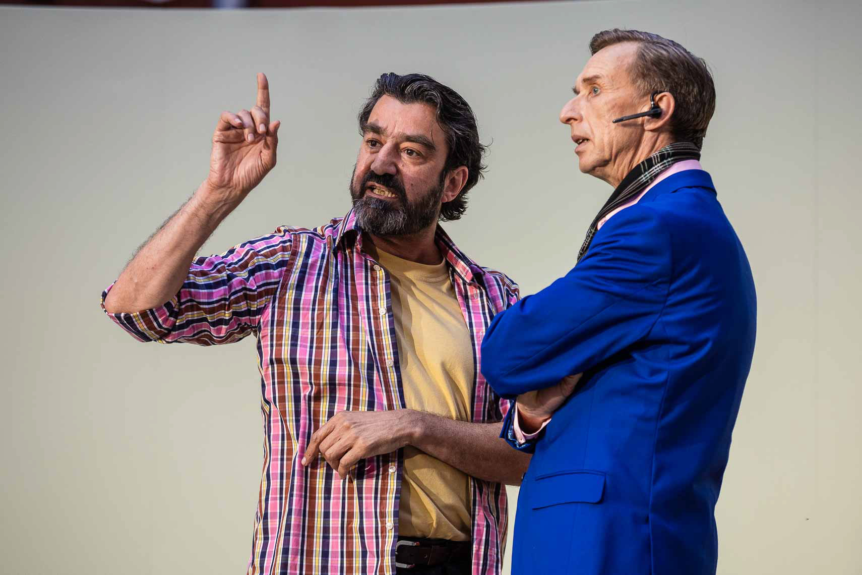 Michele Cuciuffo (Michel Houillé), Thorsten Krohn (Alain Reille)