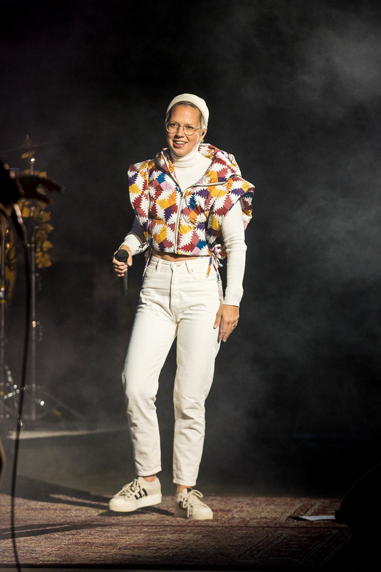 Stefanie Heinzmann „Celebrating 15 years of love & live” im Rahmenprogramm der 72. Bad Hersfelder Festspiele in der Stiftsruine, 31. Juli 2023, Bad Hersfeld / Hessen / Deutschland