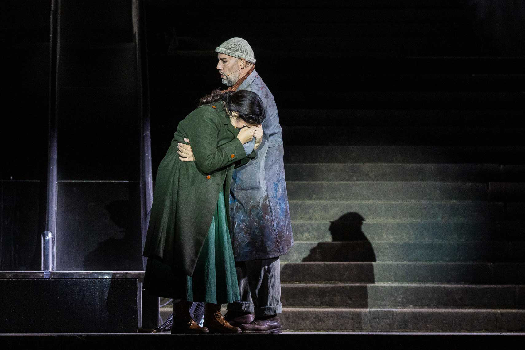 Shelly Jackson (Mimi), Kammersänger Máté Sólyom Nagy (Marcello)