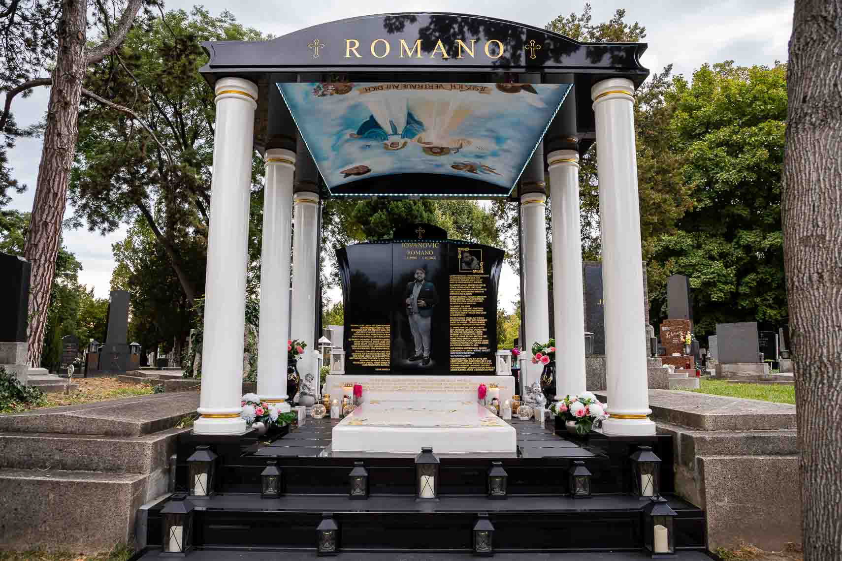 Grabstätte auf dem Zentralfriedhof Wien