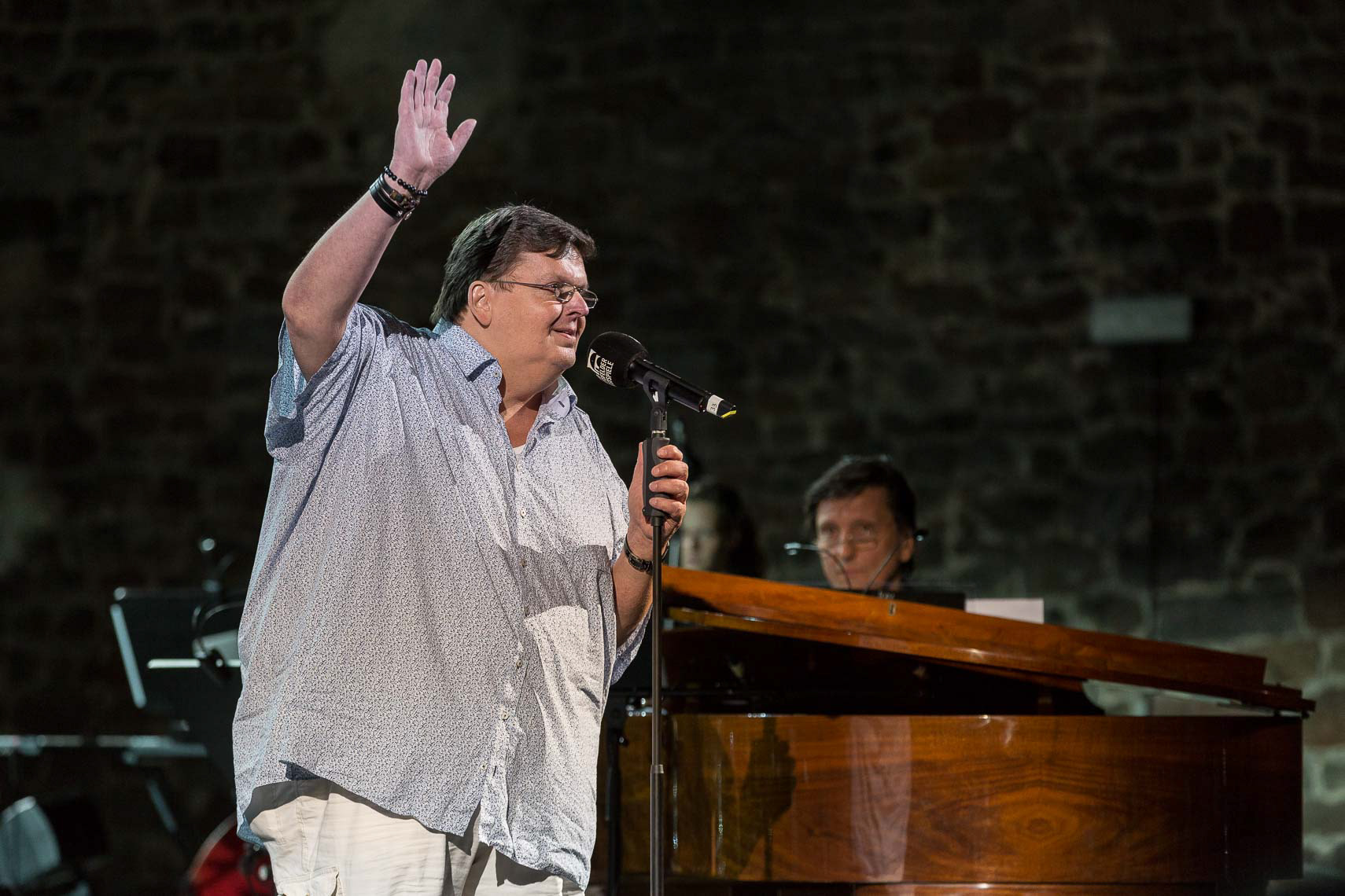 Günter Alt während der Abschlußgala „Finale Furioso” der 69. Bad Hersfelder Festspiele am 01. September 2019 in der Stiftsruine Bad Hersfeld / Hessen / Deutschland