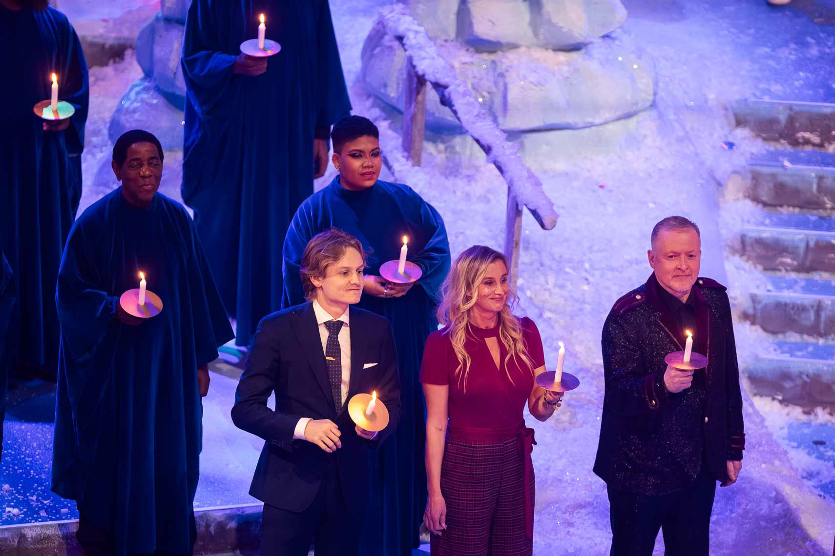 Joey Kelly`s Family bei der TV-Show "Das Adventsfest der 100.000 Lichter" im Congress Centrum Suhl, Deutschland, 29. November 2025.