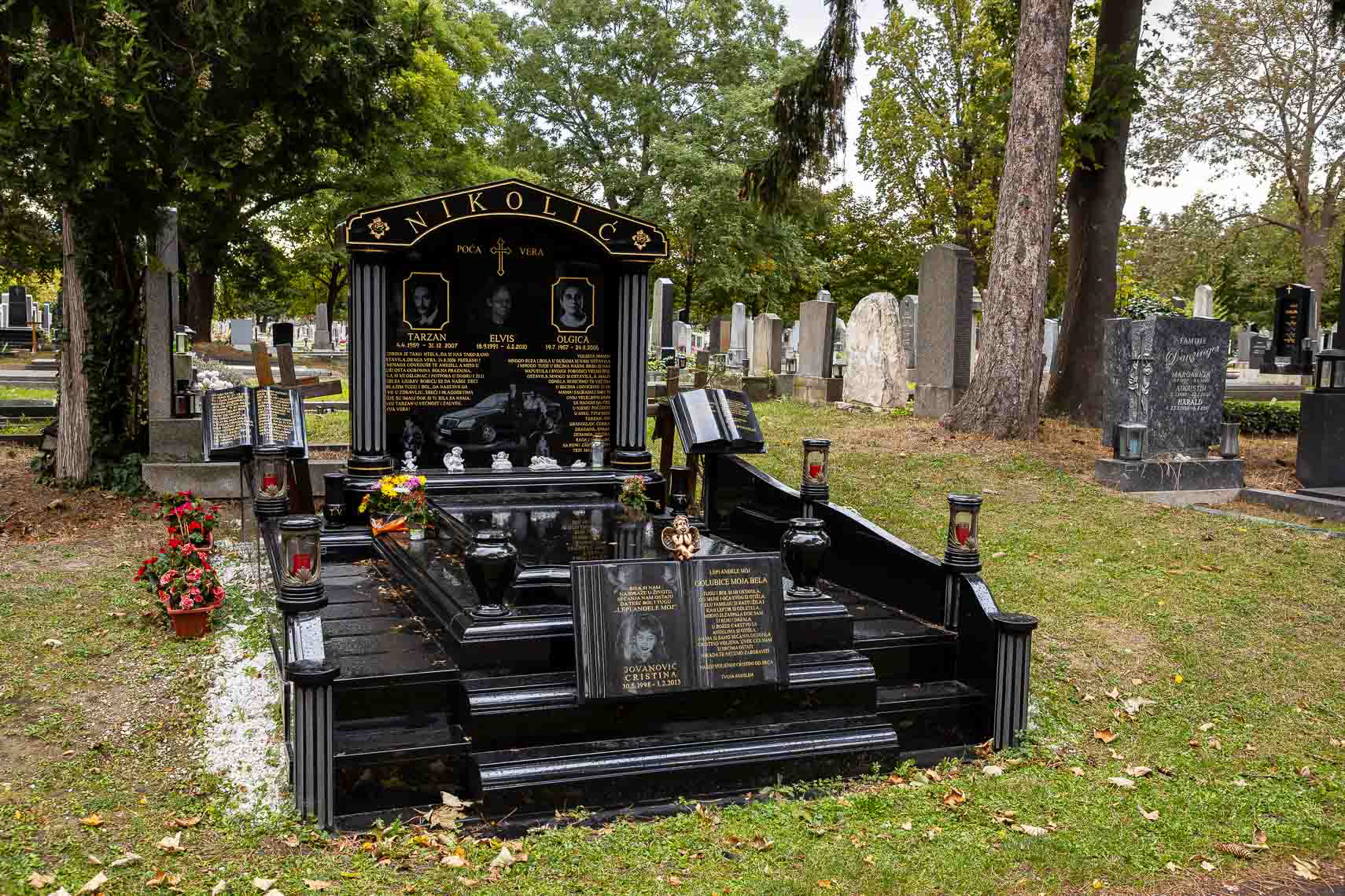 Grabstätte auf dem Zentralfriedhof Wien