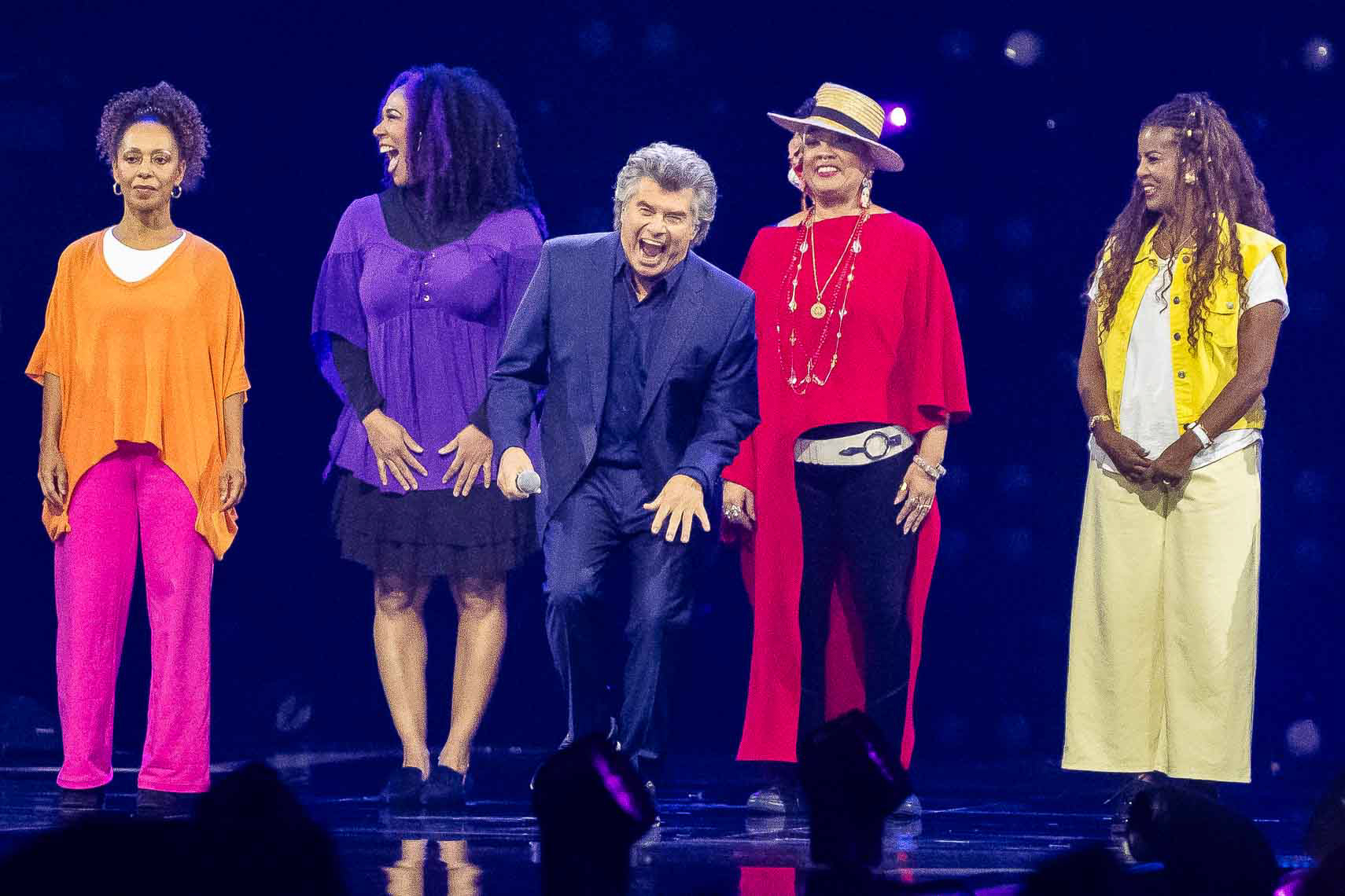 Andy Borg bei der TV Show Schlagerbooom 2025 – Alles funkelt! Alles glitzert!, die TV Show des Jahres in der Westfalenhalle in Dortmund, Deutschland. 18. Oktober 2025.