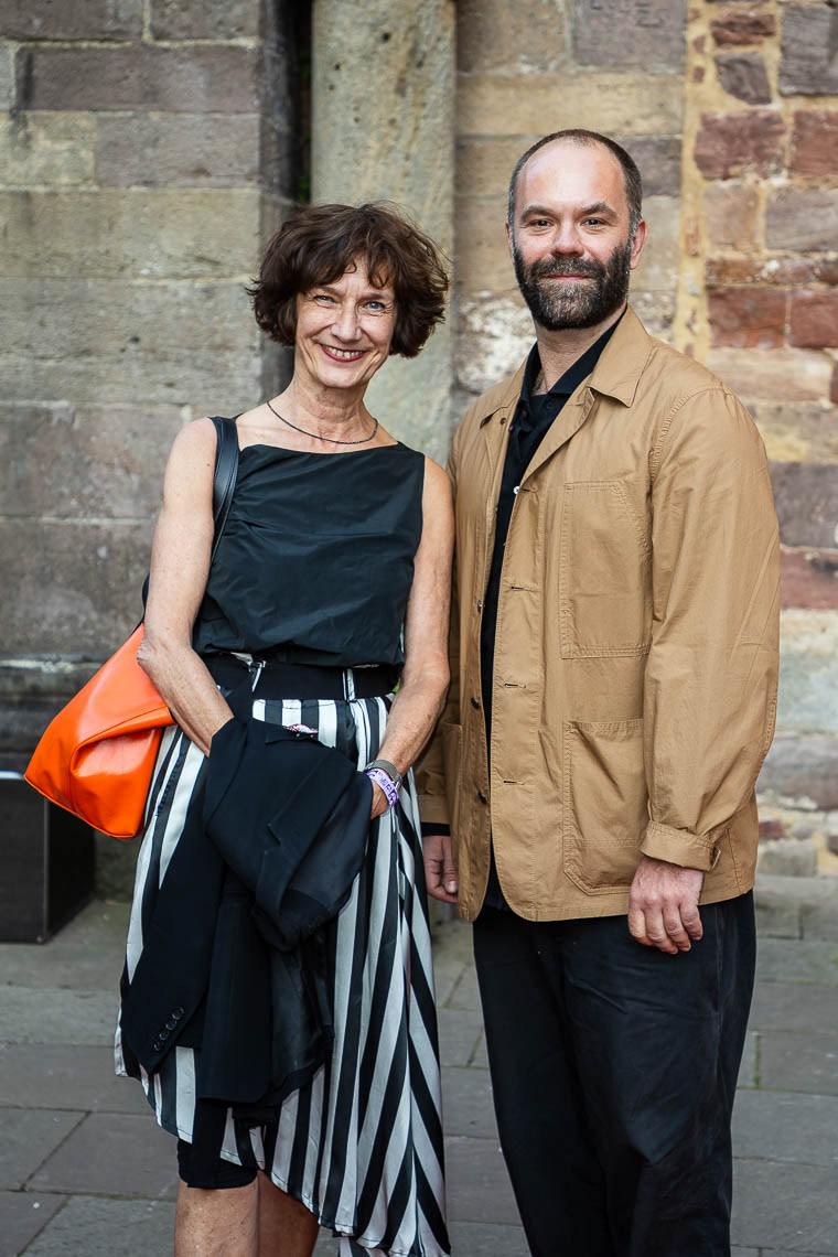 Elke Hesse (zukünftige Intendantin ab 2026) mit Michael Schahermaier (zukünftiger stellvertretender Intendant)