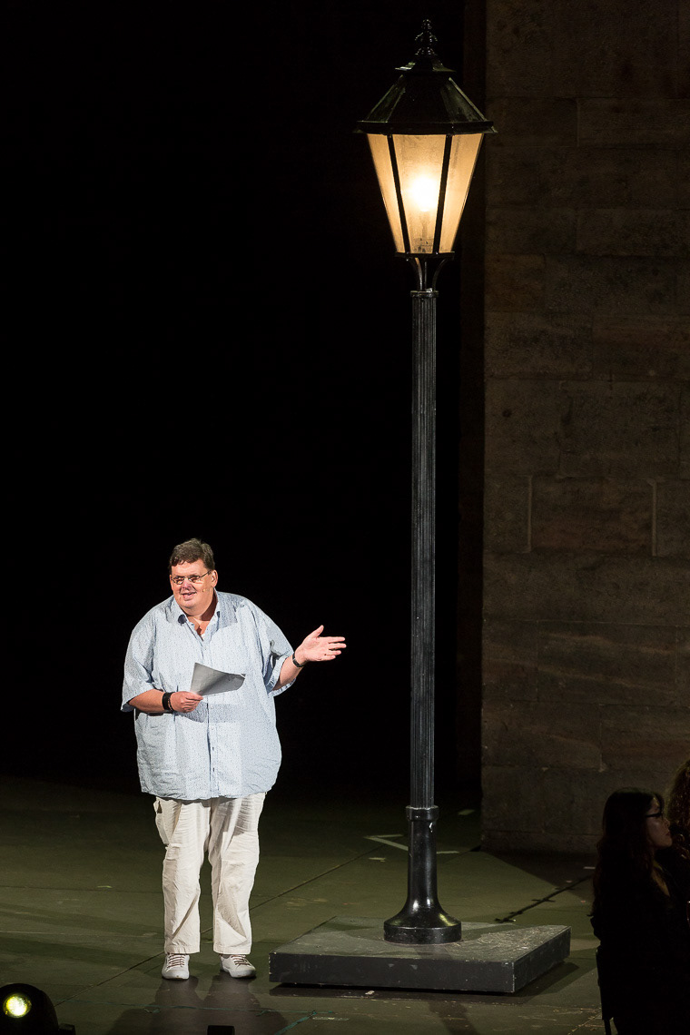 Günter Alt während der Abschlußgala „Finale Furioso” der 69. Bad Hersfelder Festspiele am 01. September 2019 in der Stiftsruine Bad Hersfeld / Hessen / Deutschland