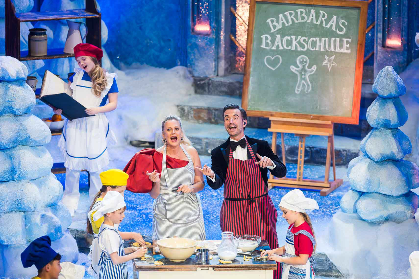 Barbra Schöneberger mit Florian Silbereisen - Das Adventsfest der 100000 Lichter