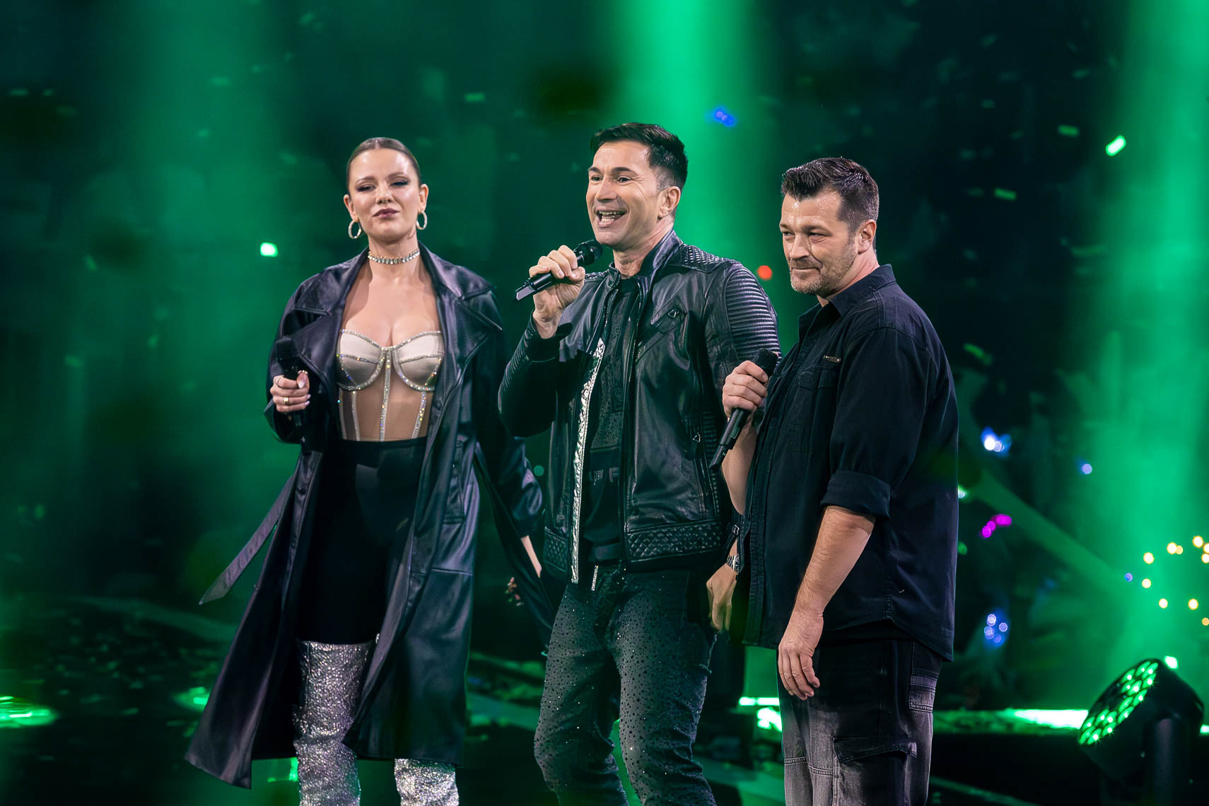 Joelina Drews mit Lucas Cordalis und Achim Petry - „Schlagerchampions - Das grosse Fest der Besten 2024”