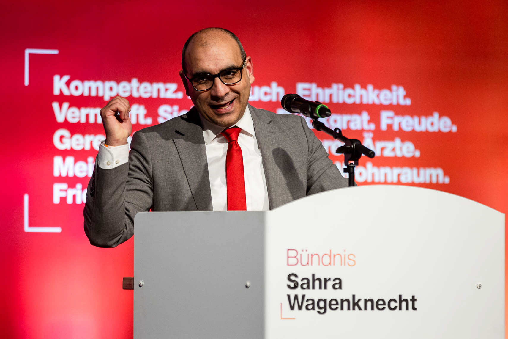 Shervin Haghsheno, stellvertretender Parteivorsitzender BSW