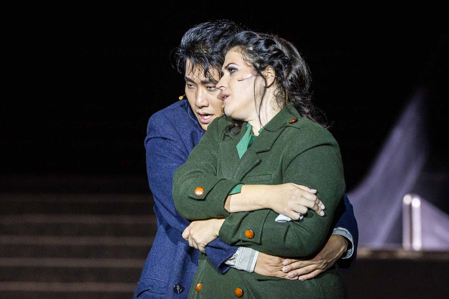 Jongwoo Kim (Rodolfo), Shelly Jackson (Mimi)