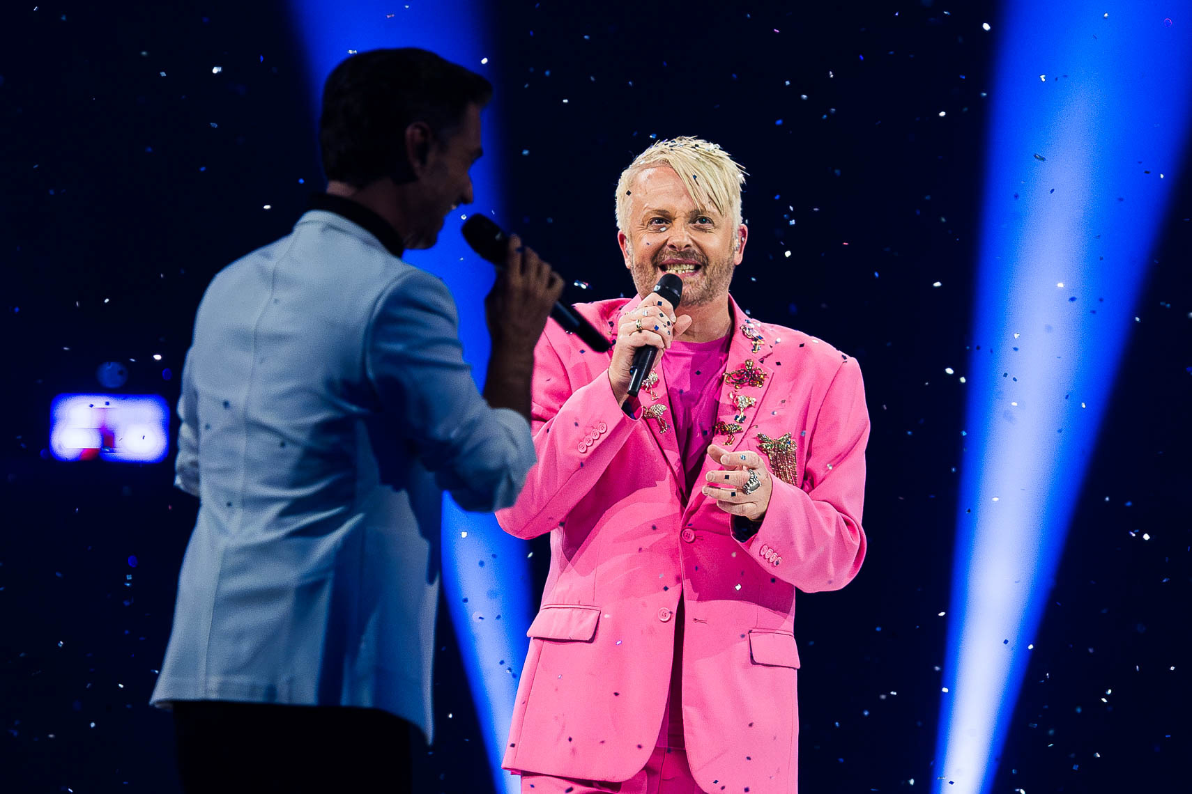 Florian Silbereisen mit Ross Antony
